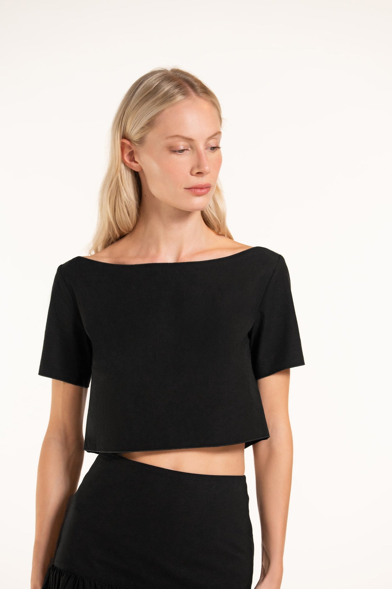 Chloé Top - Black - Solid