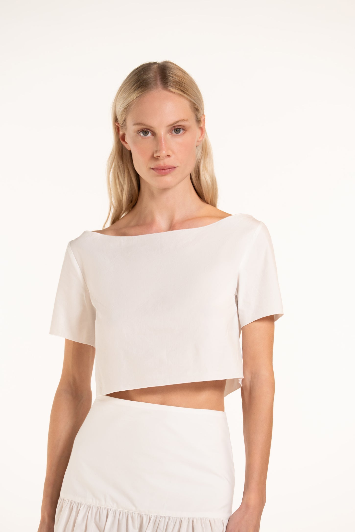 Chloé Top - White - Solid