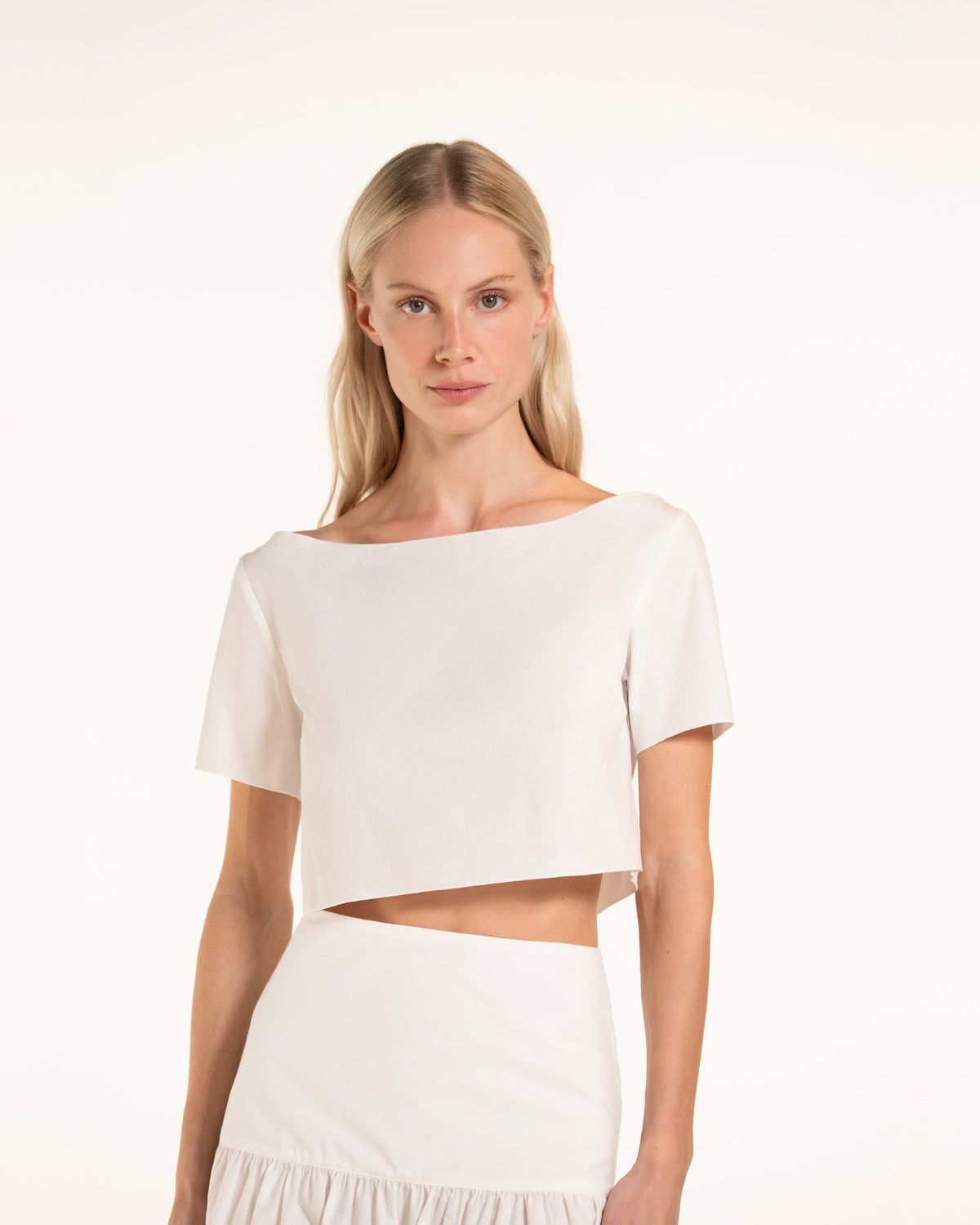 Zhiggie Chloé Top in white