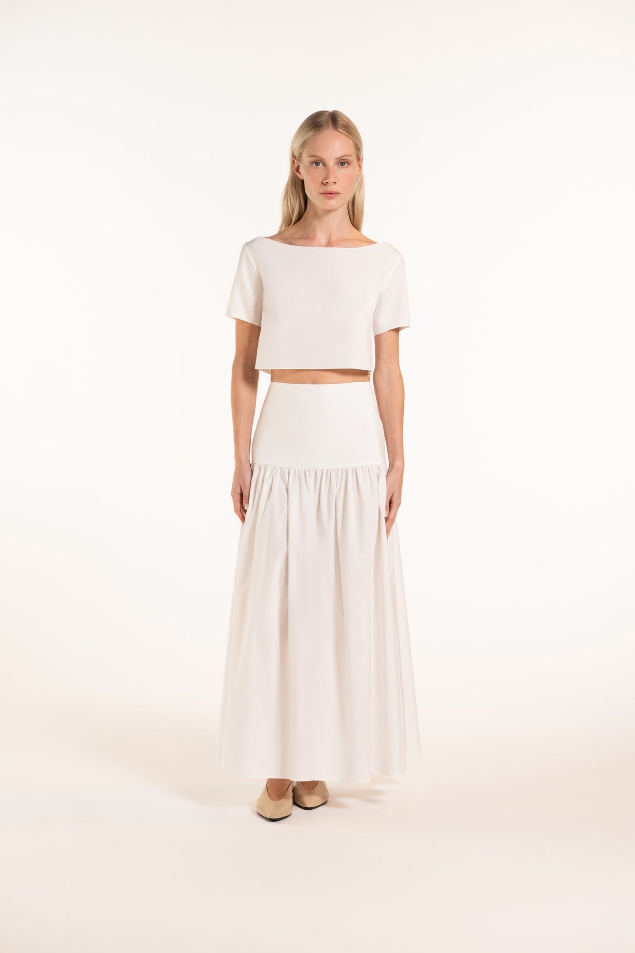 Chloé Top - White - Solid