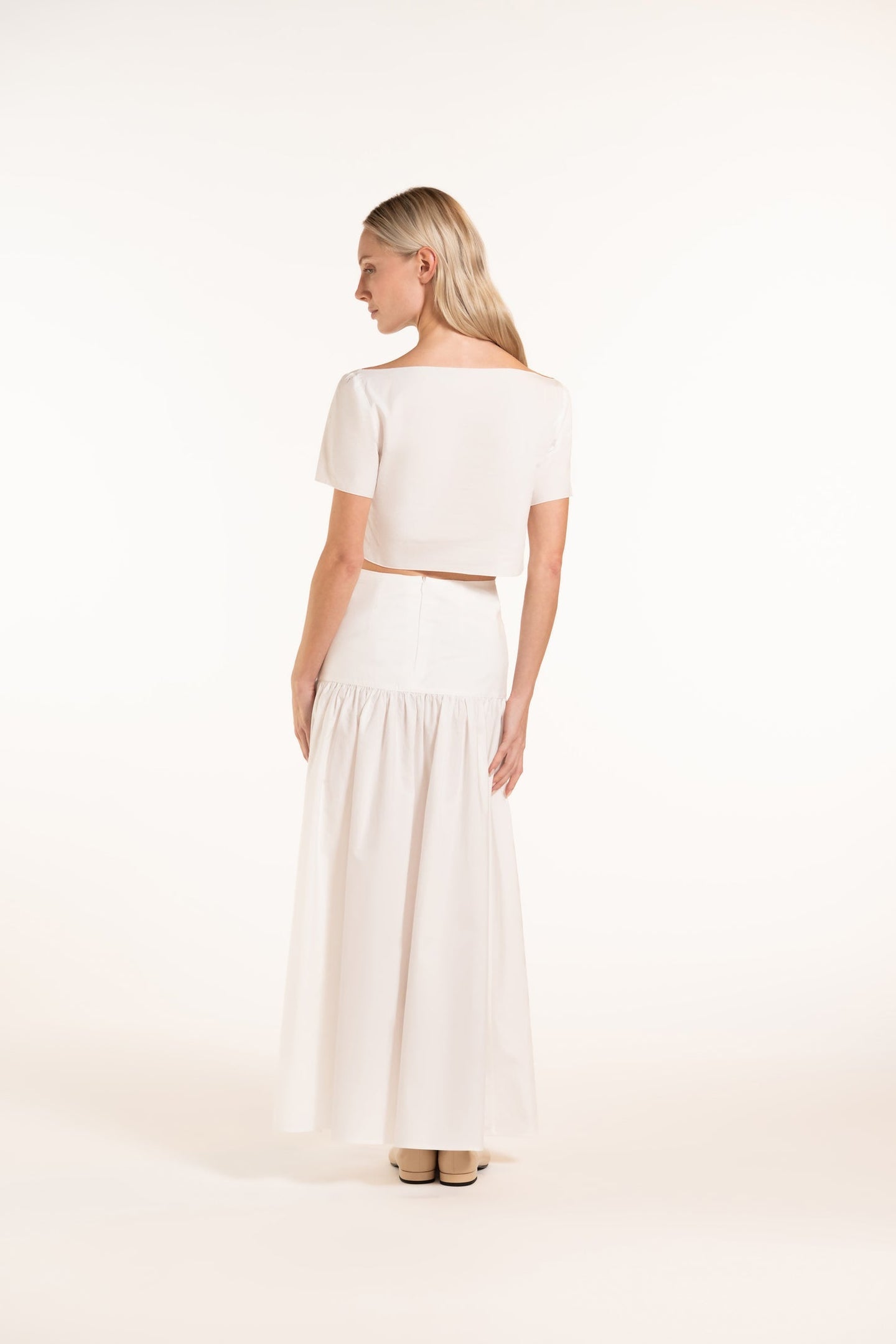 Chloé Top - White - Solid