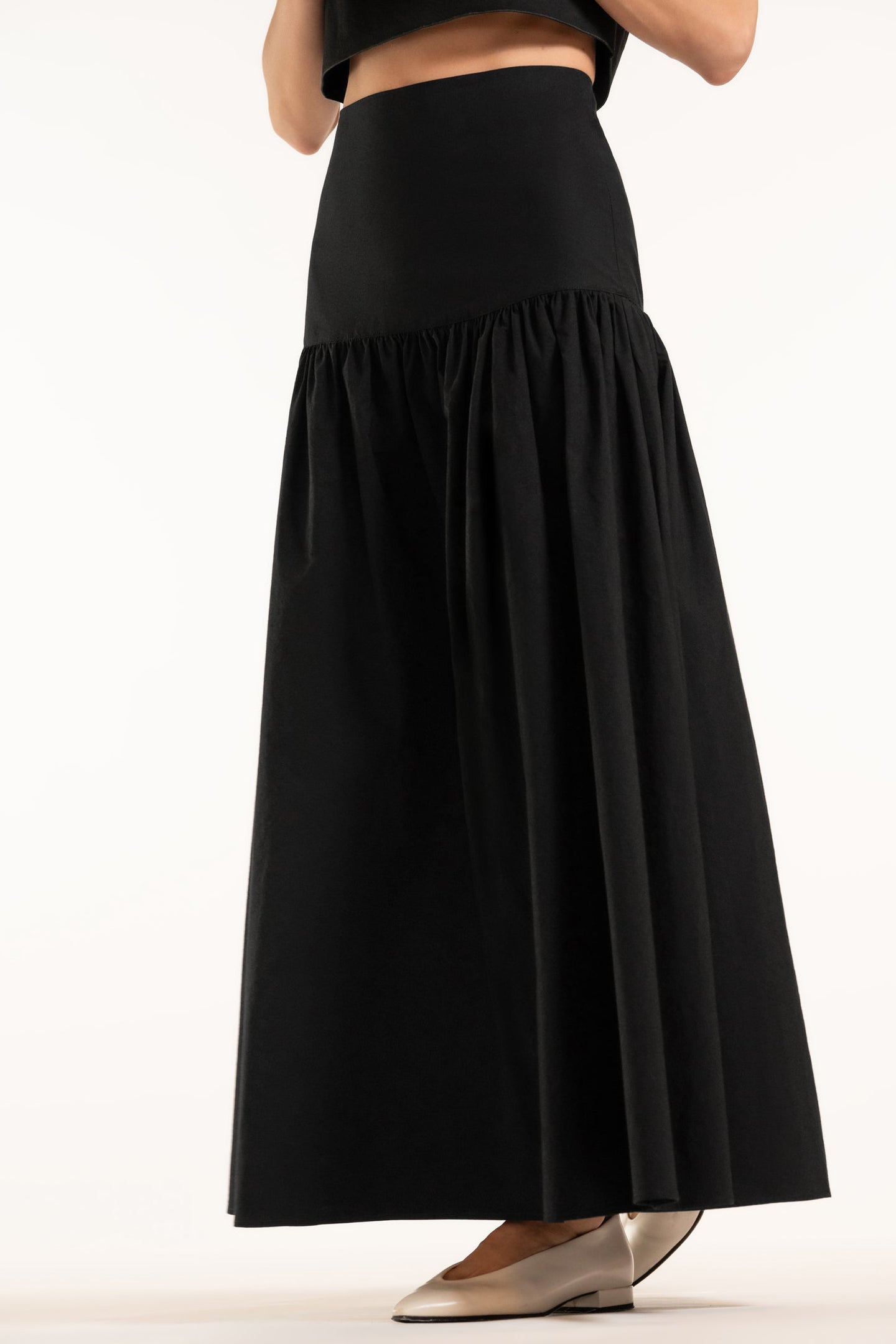 Chrystelle Skirt - Black - Solid