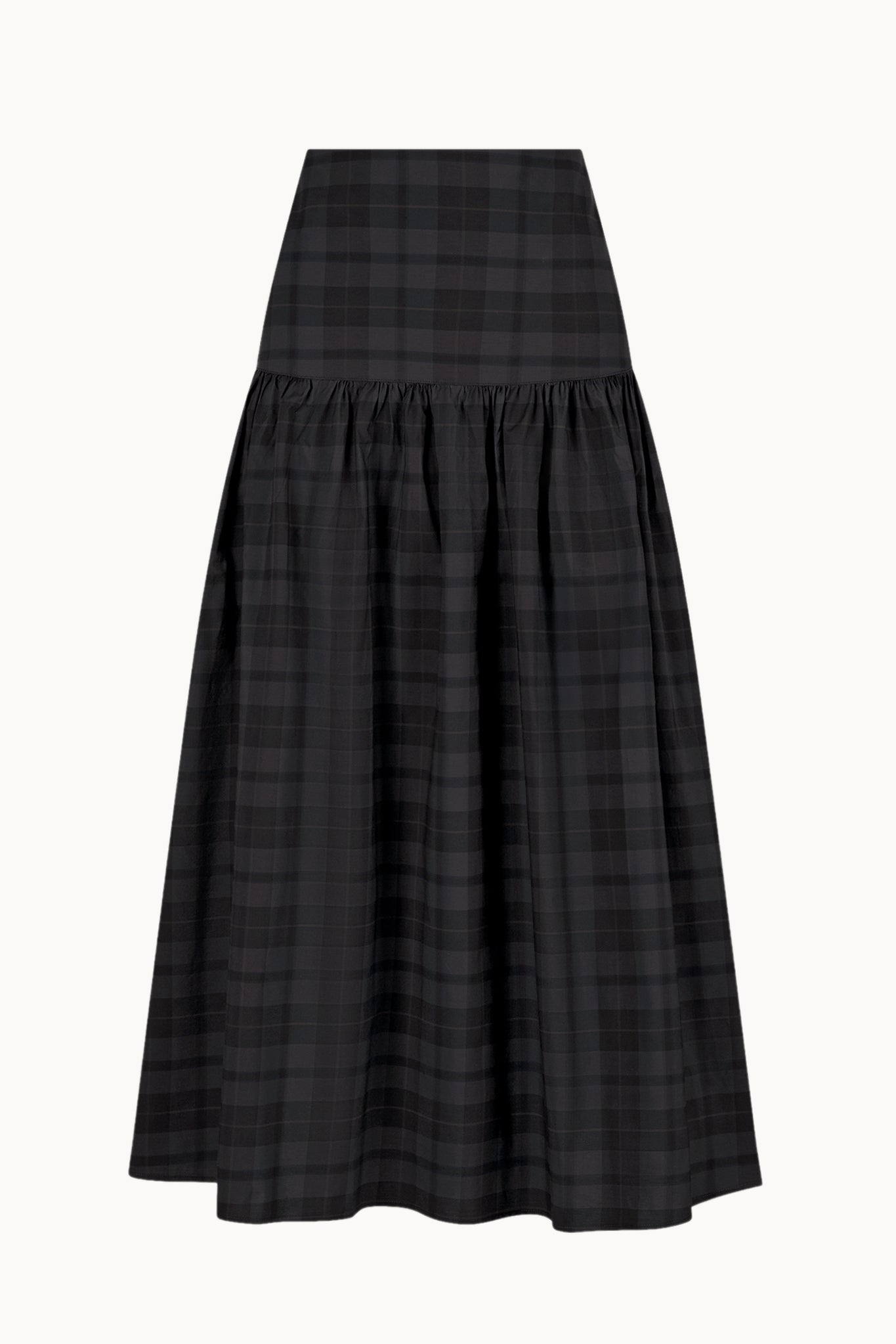 Chrystelle Skirt - Smoke - Plaid