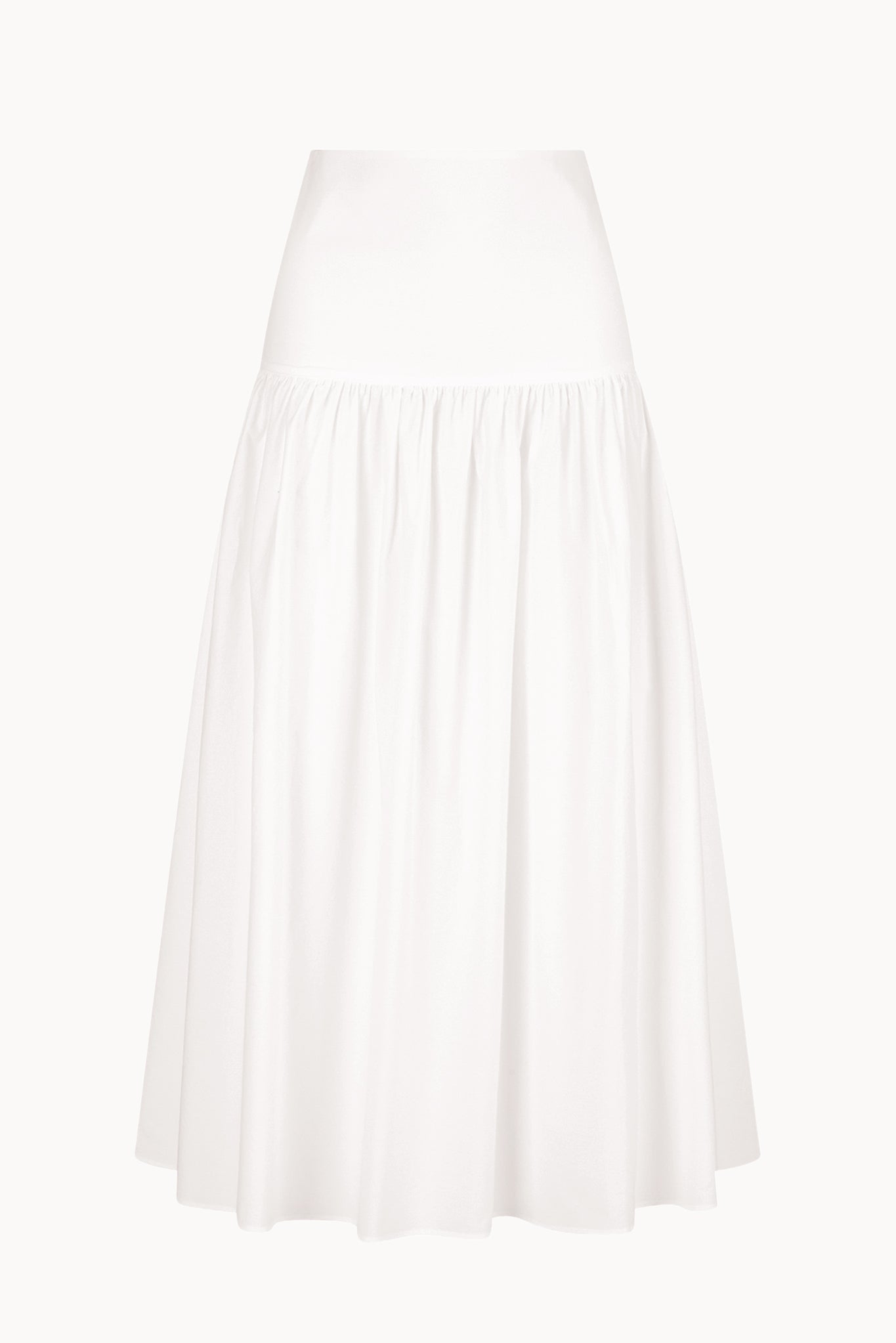 Chrystelle Skirt - White - Solid