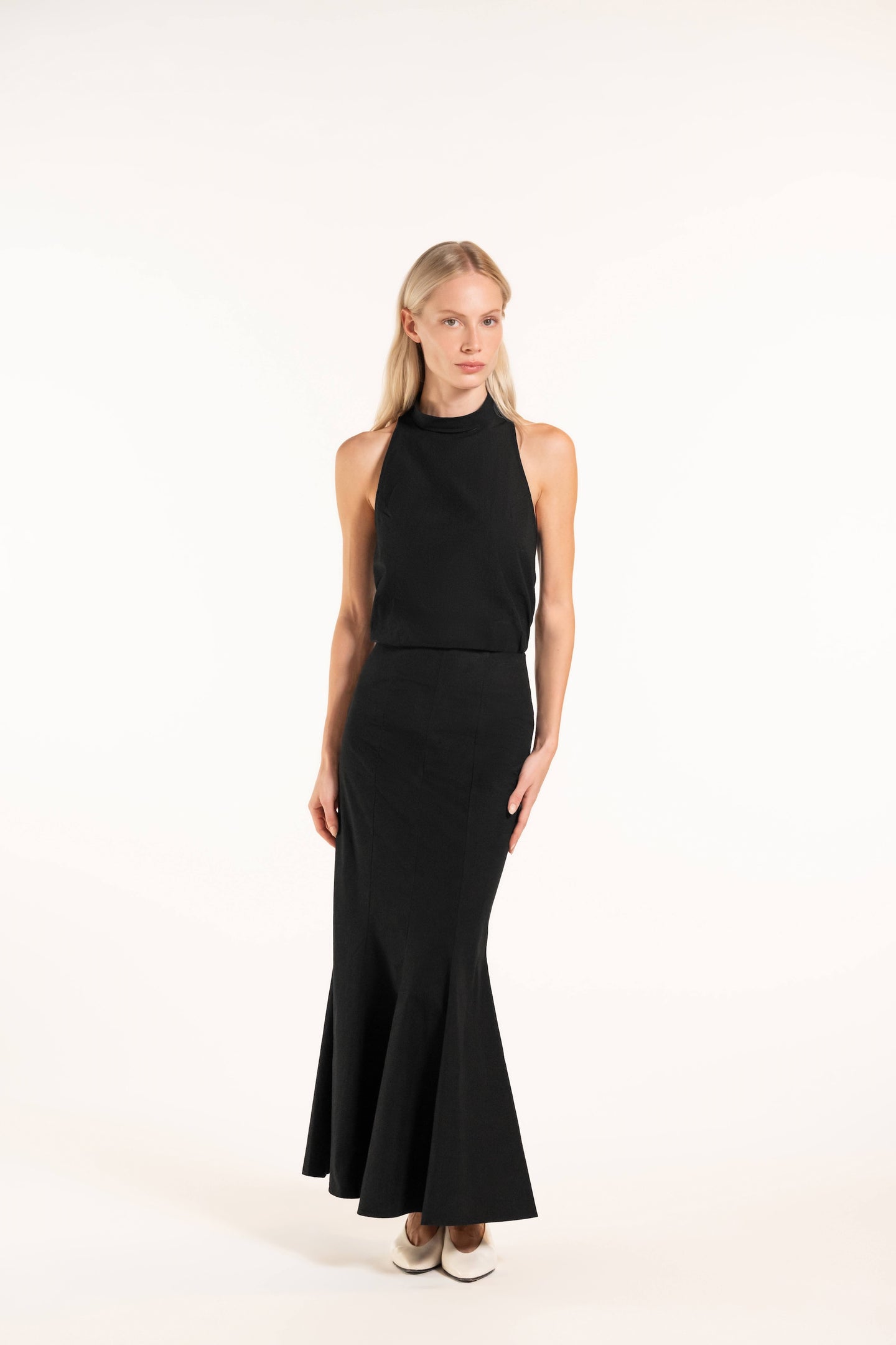 Clarice Skirt - Black - Solid