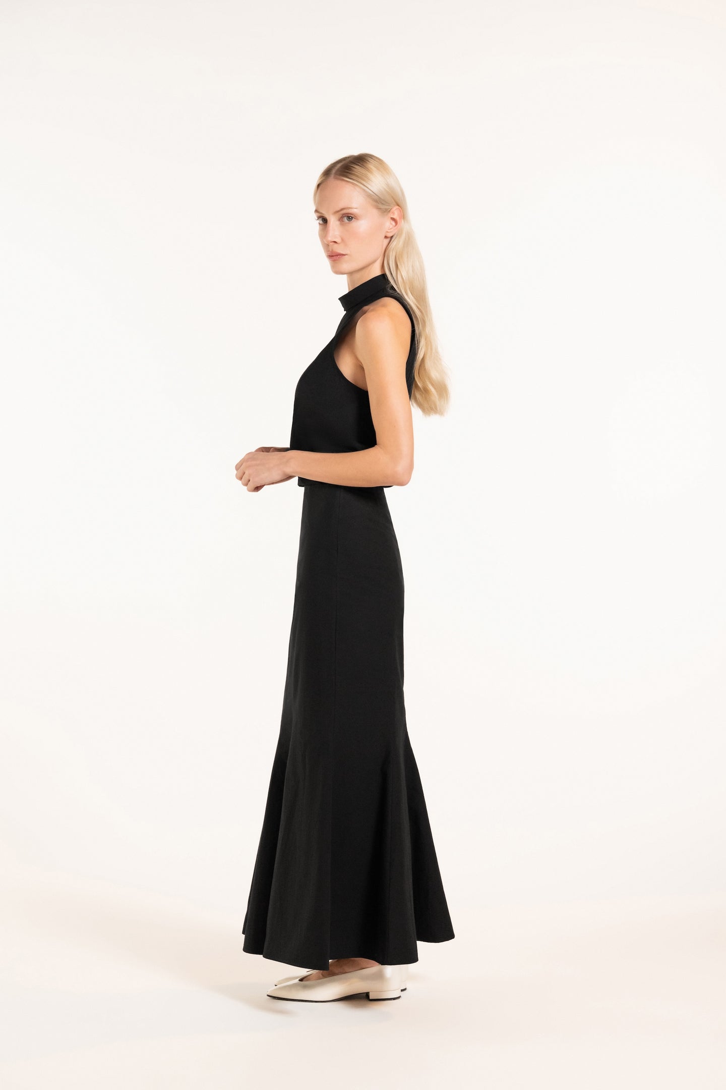 Clarice Skirt - Black - Solid