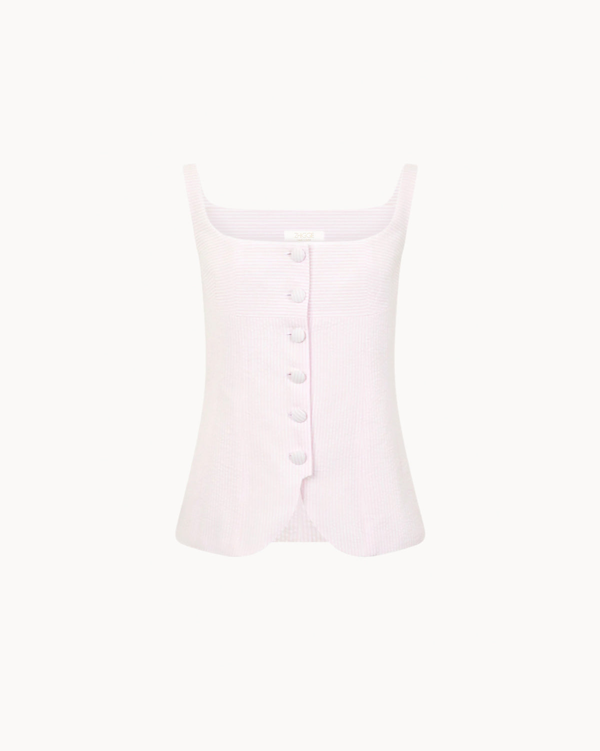 Zhiggie Colette Top in petal stripes