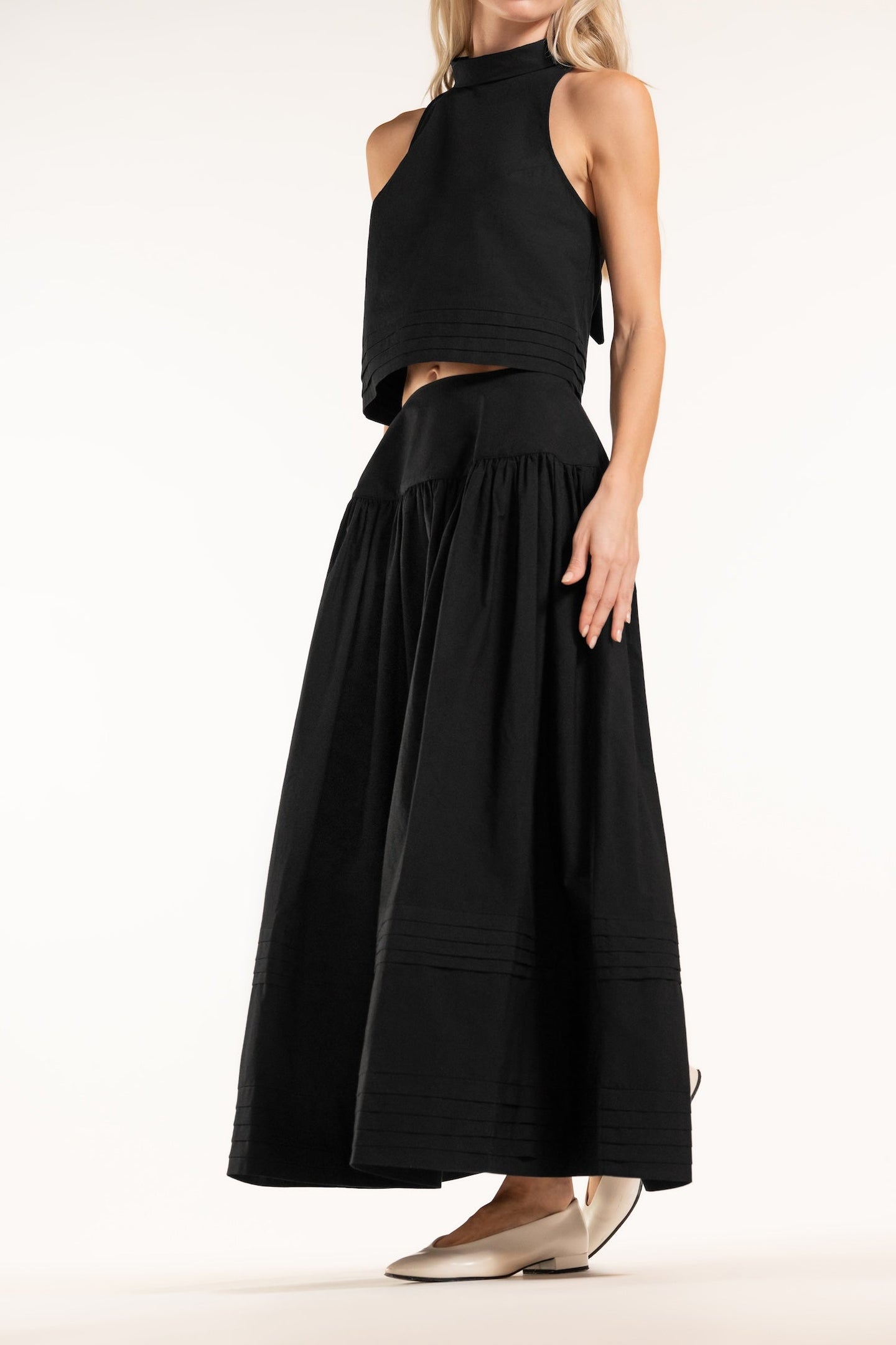 Cori Skirt - Black - Solid