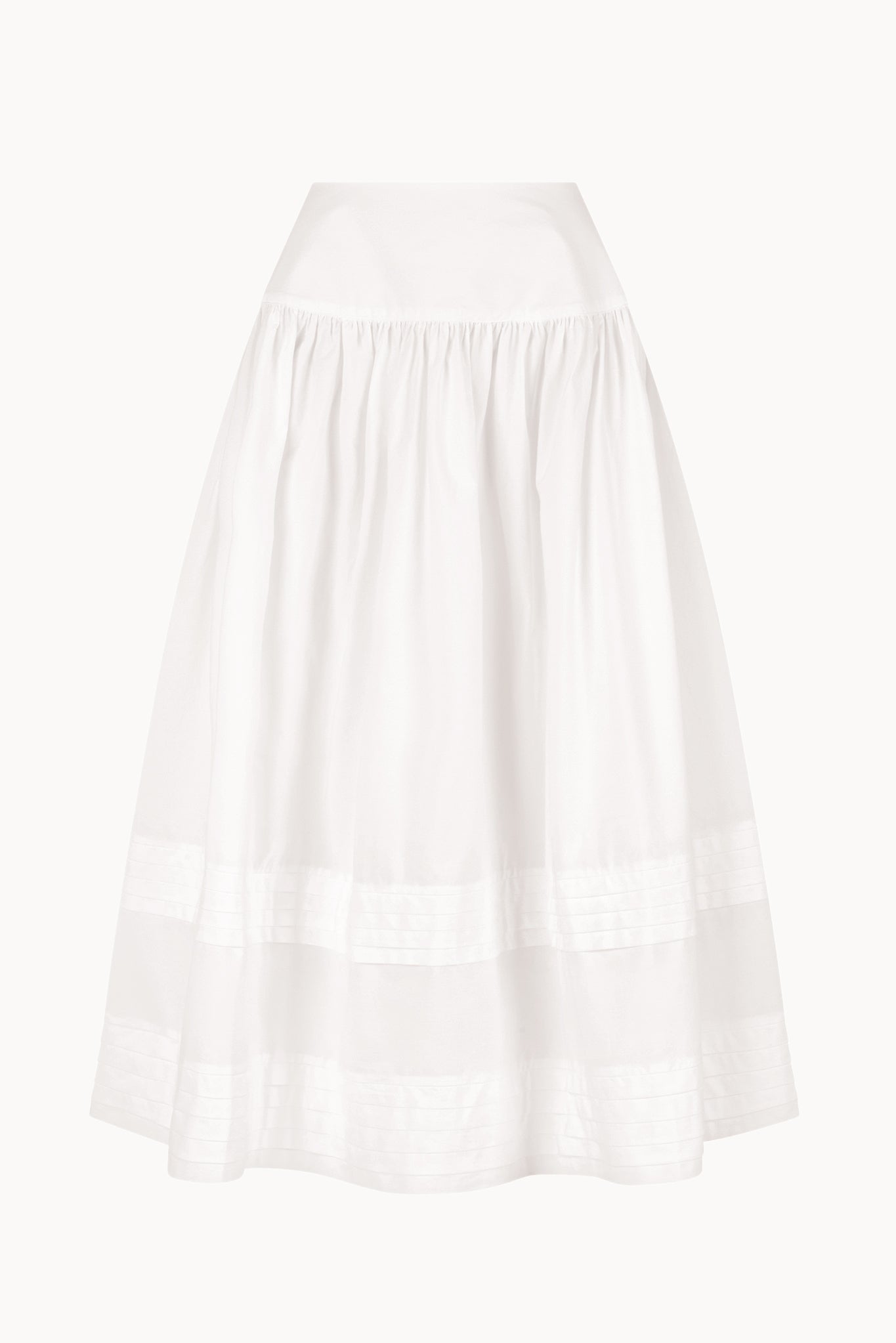 Cori Skirt - White - Solid