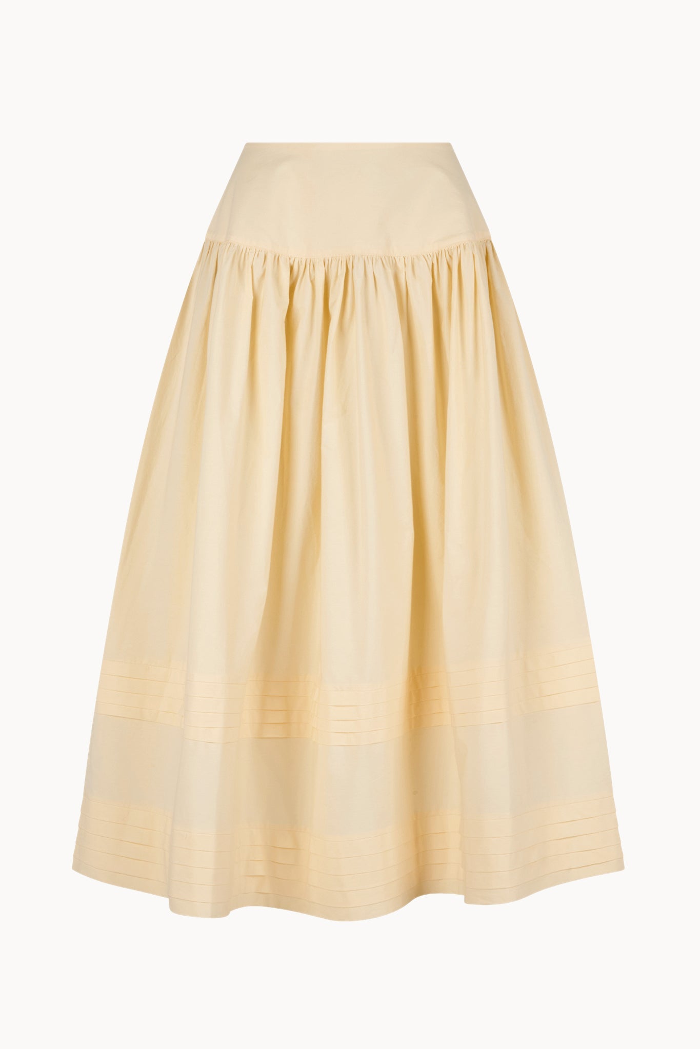 Cori Skirt - Light yellow - Solid