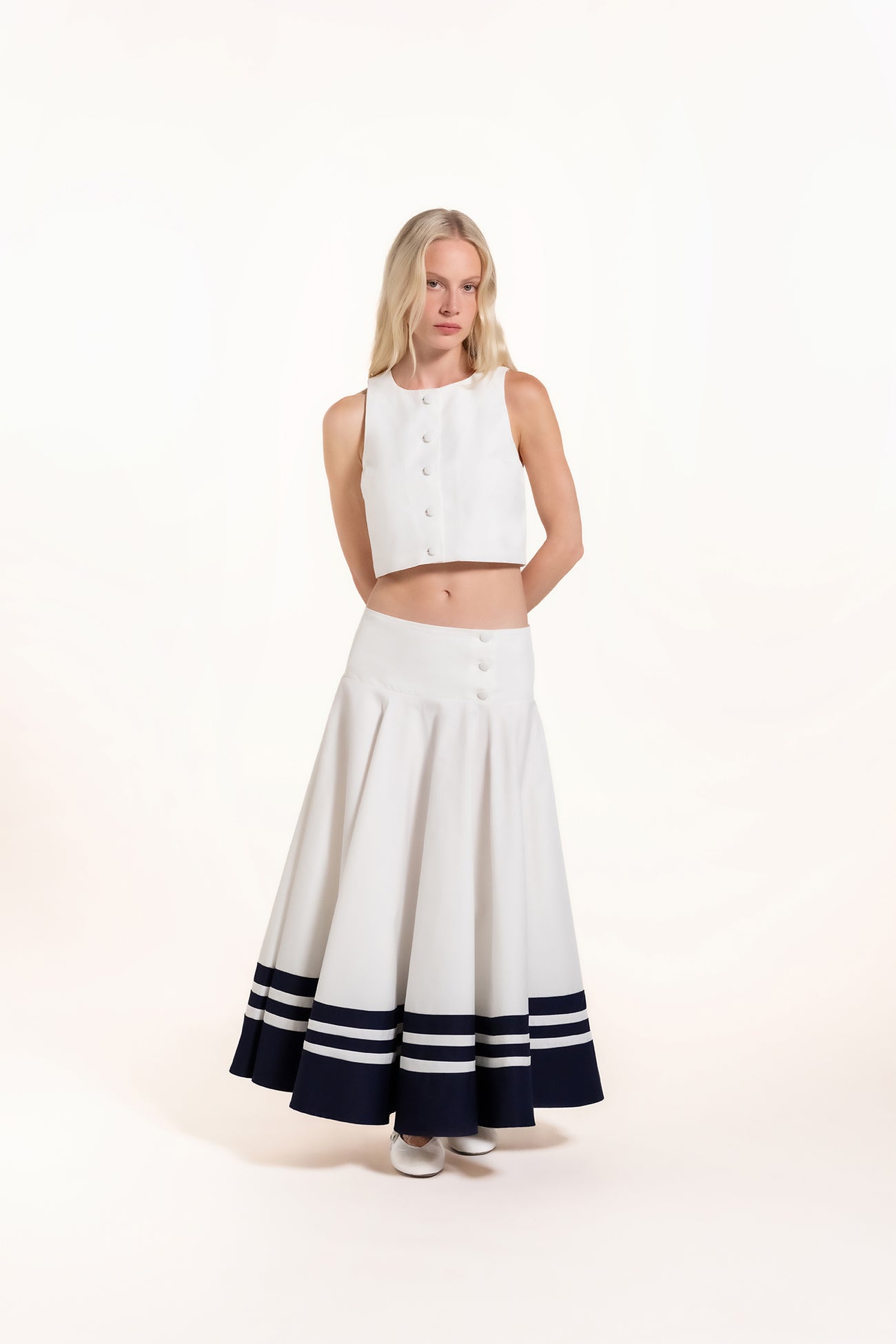Dacha Top - White - Solid