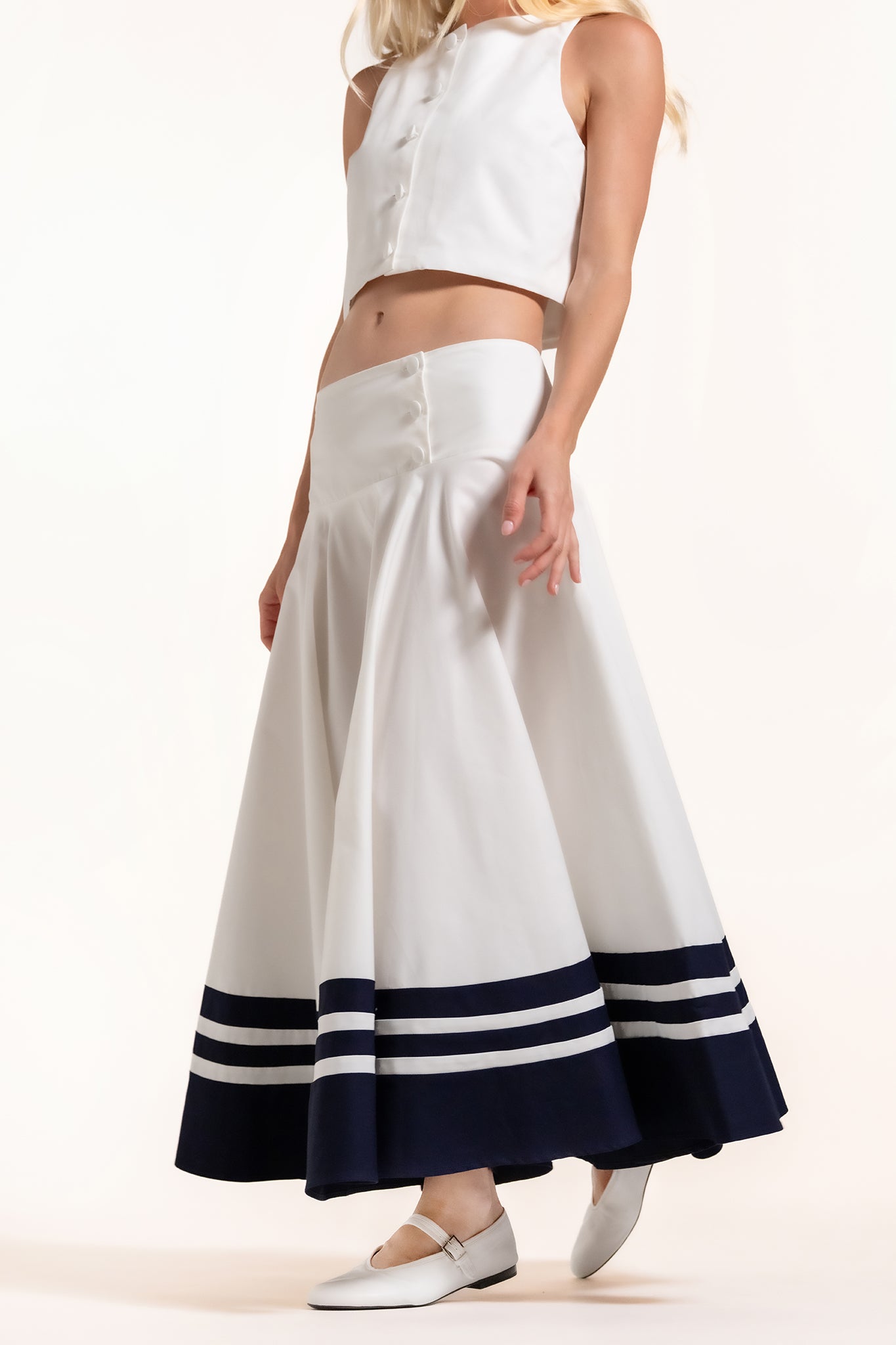 Dacha Top - White - Solid