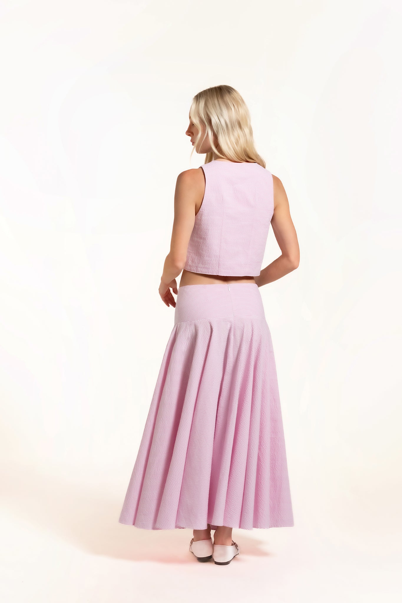 Dacha Top - Candyfloss - Stripes