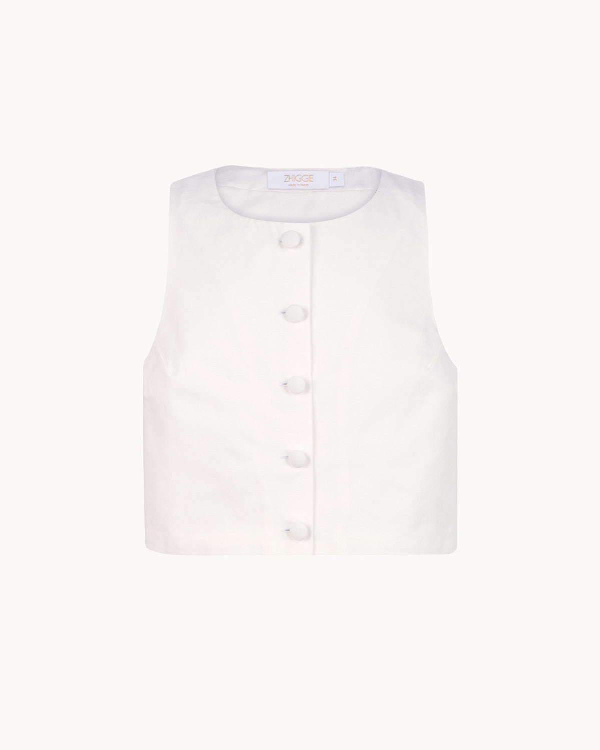 Zhiggie Dacha Top in white