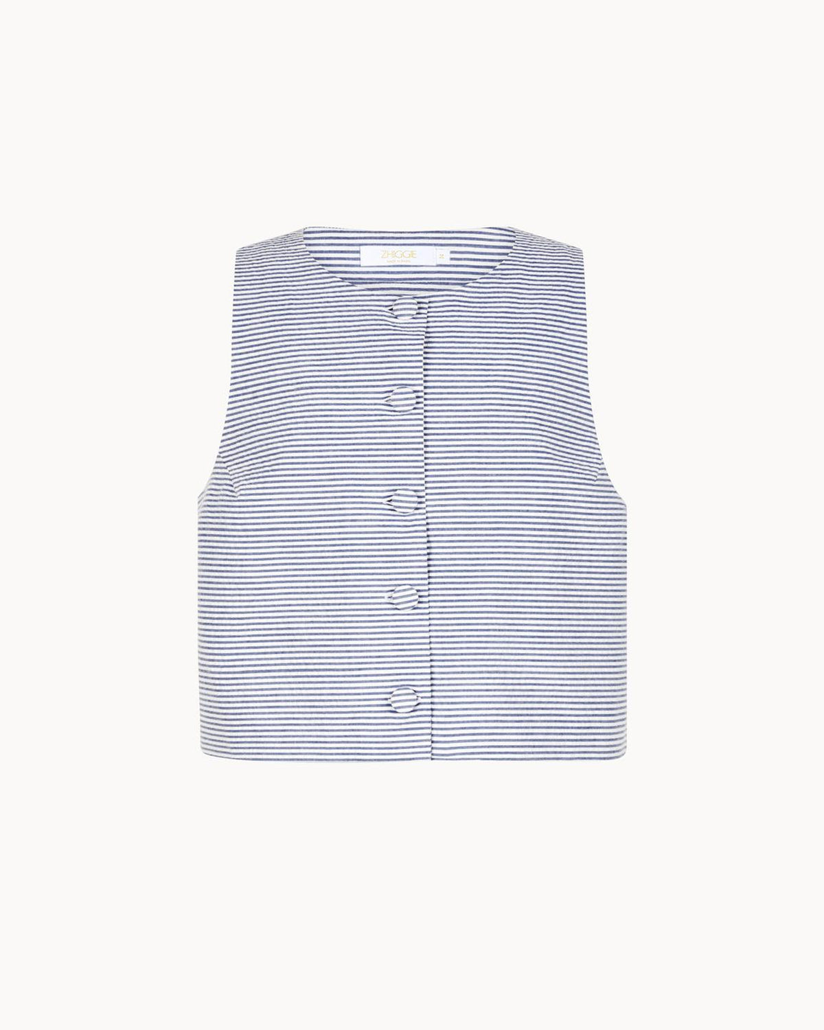 Zhiggie Dacha Top in ice stripes
