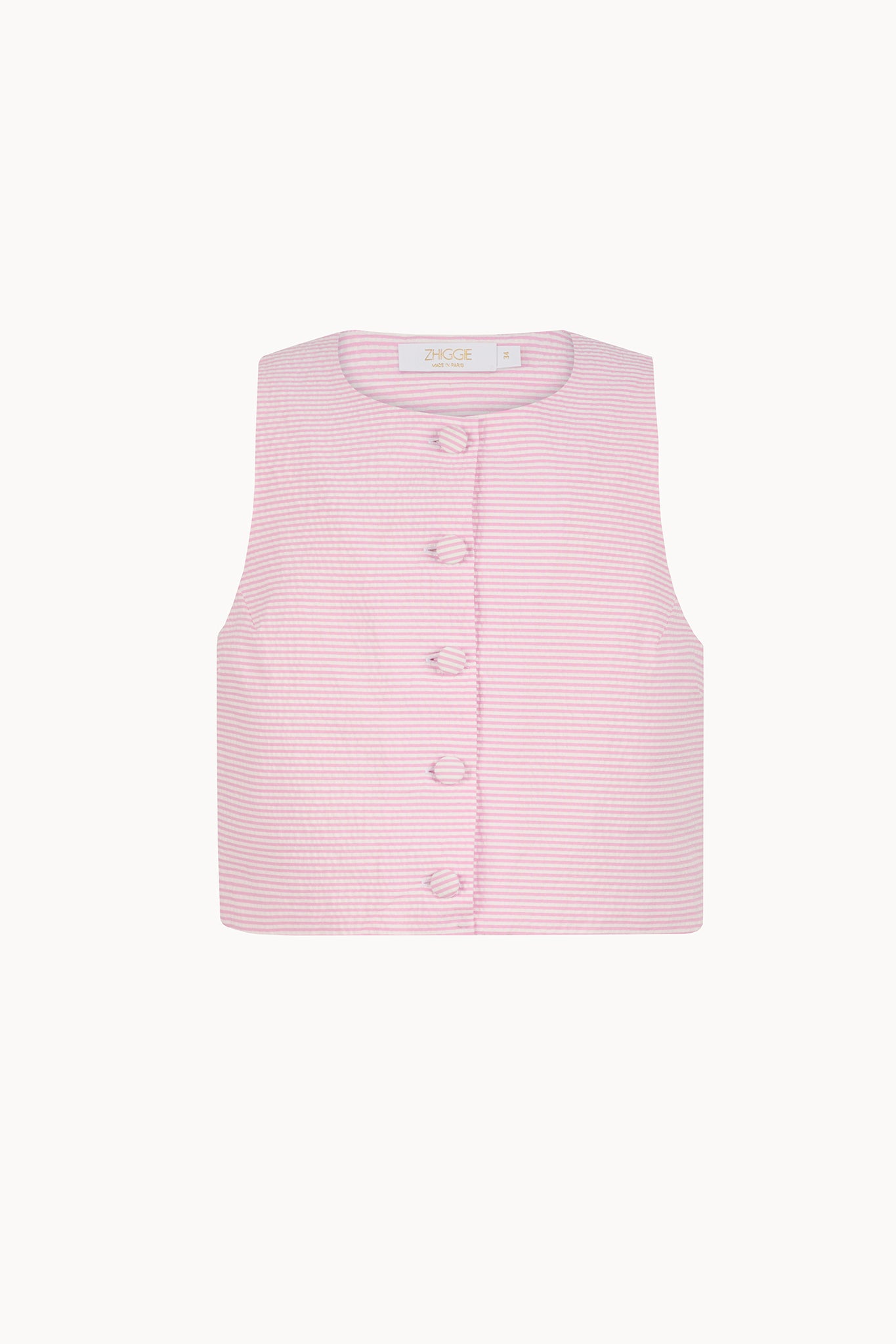 Dacha Top - Candyfloss - Stripes