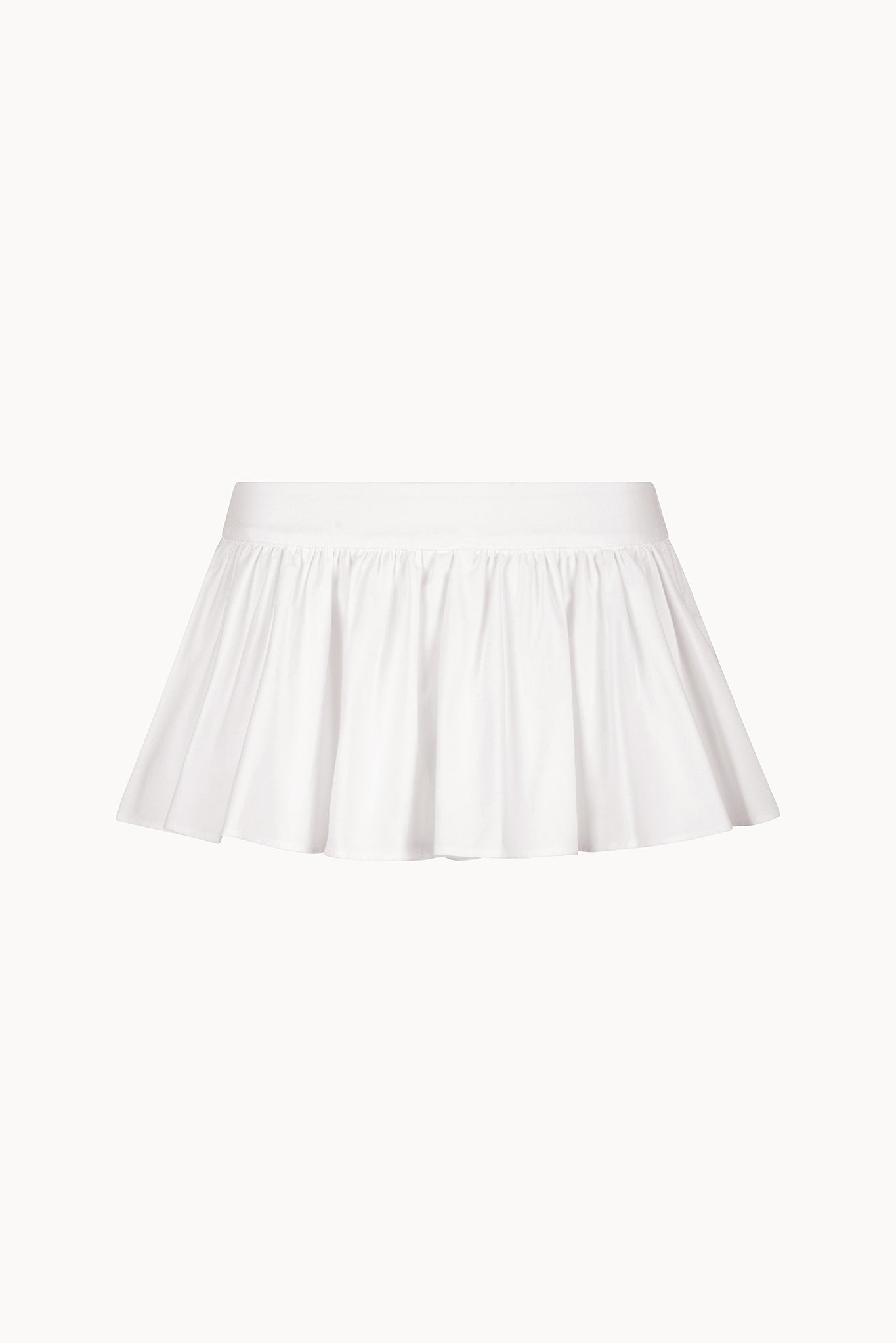 Dana Skort - White - Denim
