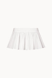 Zhiggie Dana Skort in white denim
