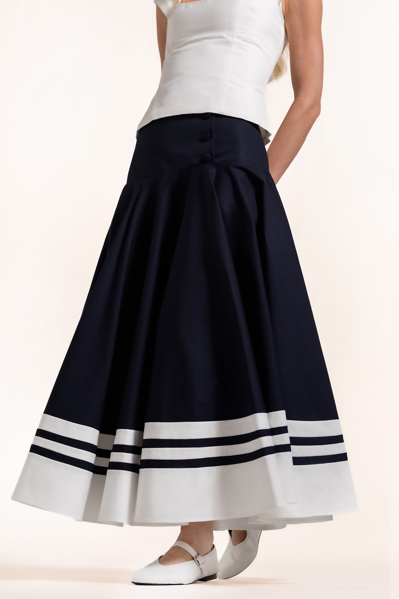 Désirée Skirt - Navy - Sailor