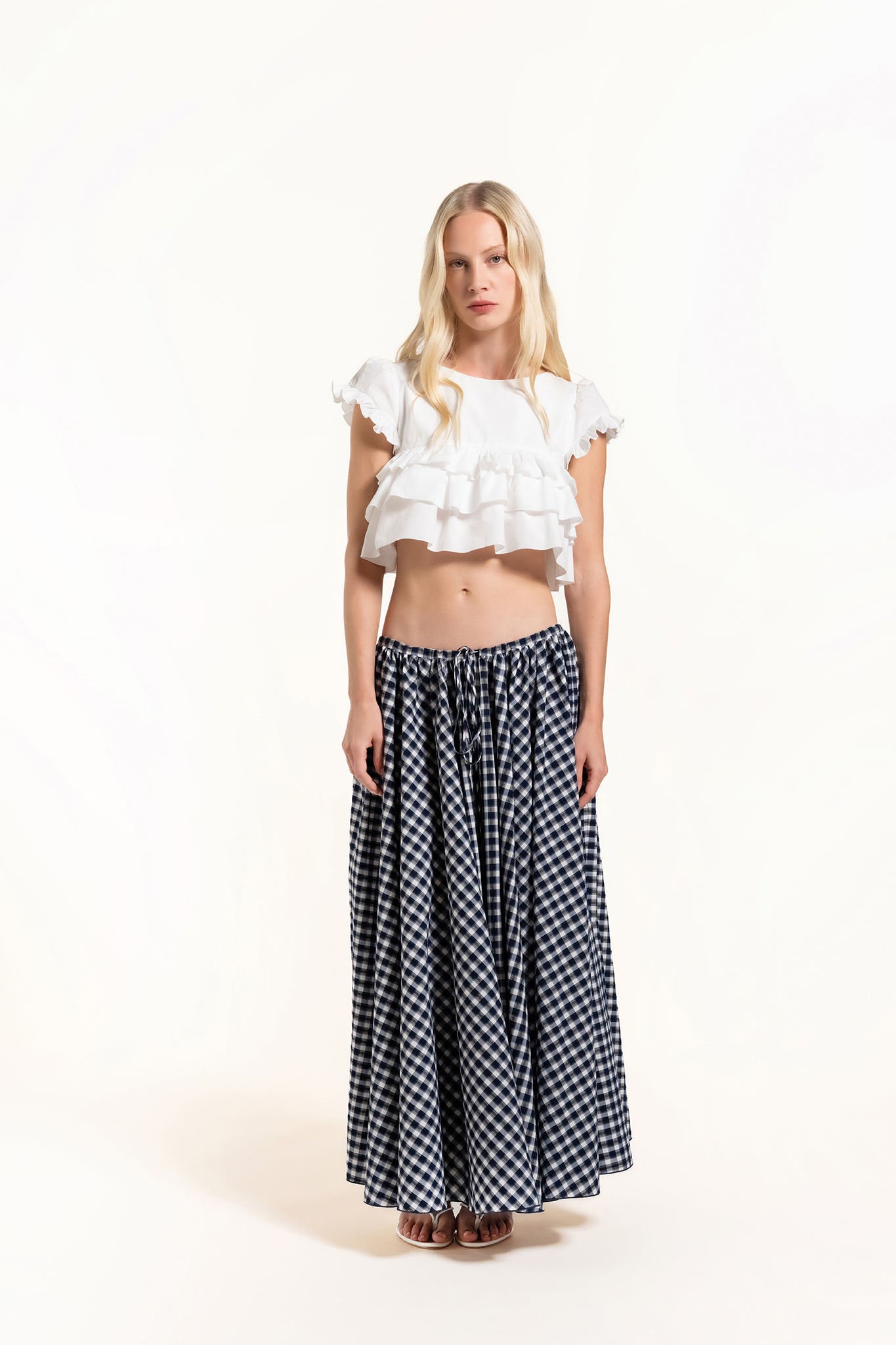 Devine Top - White - Solid