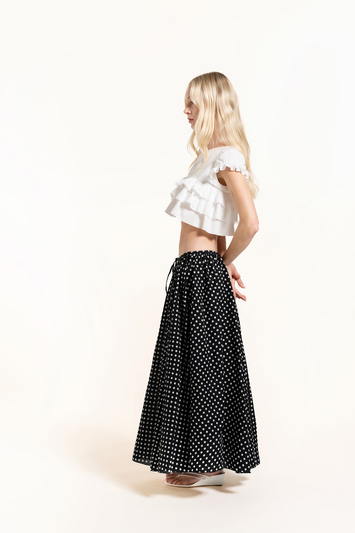 Devine Top - White - Solid