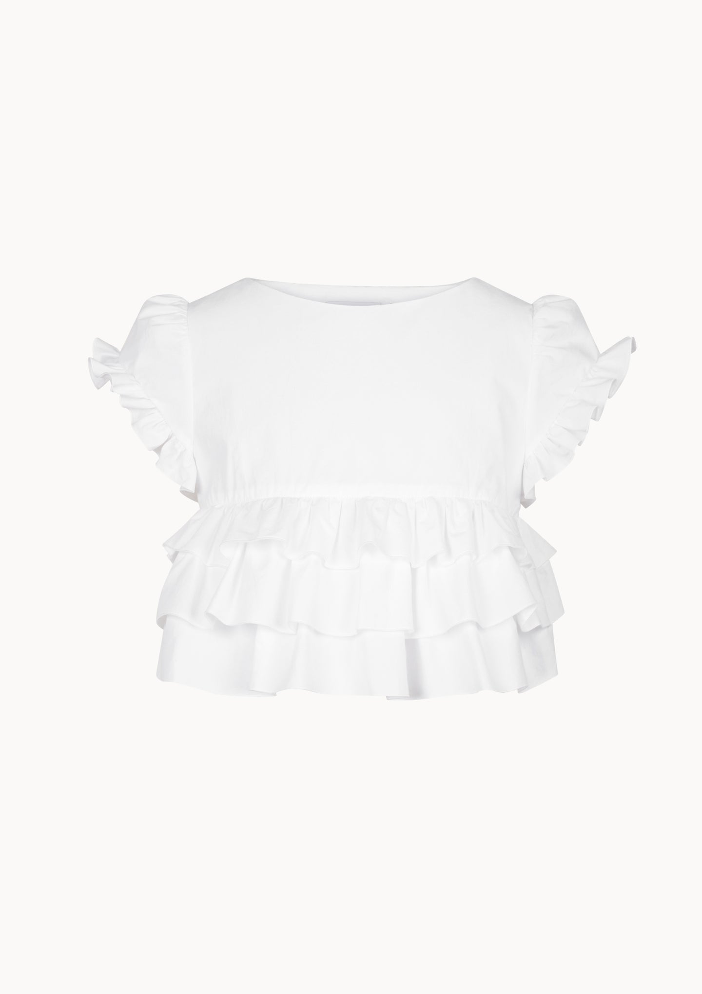 Devine Top - White - Solid