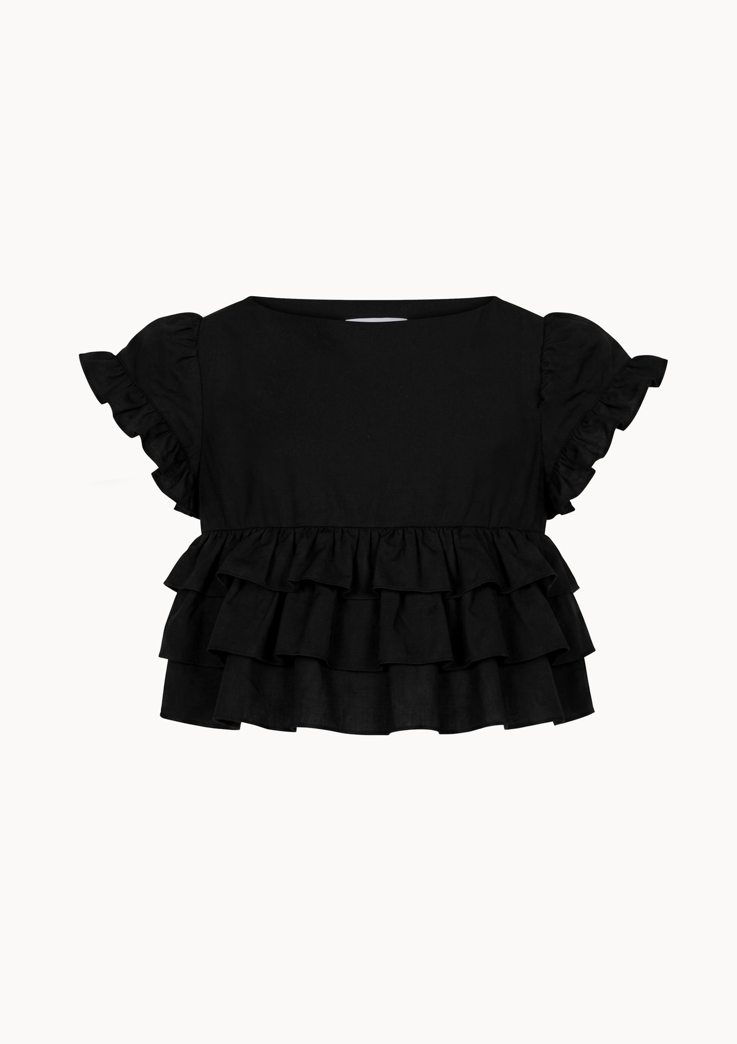 Devine Top - Black - Solid