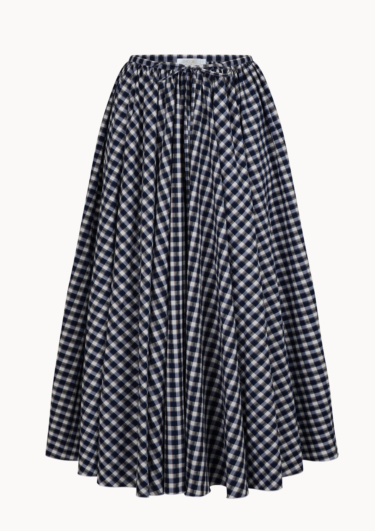 Diodora Skirt - Harbor - Plaid