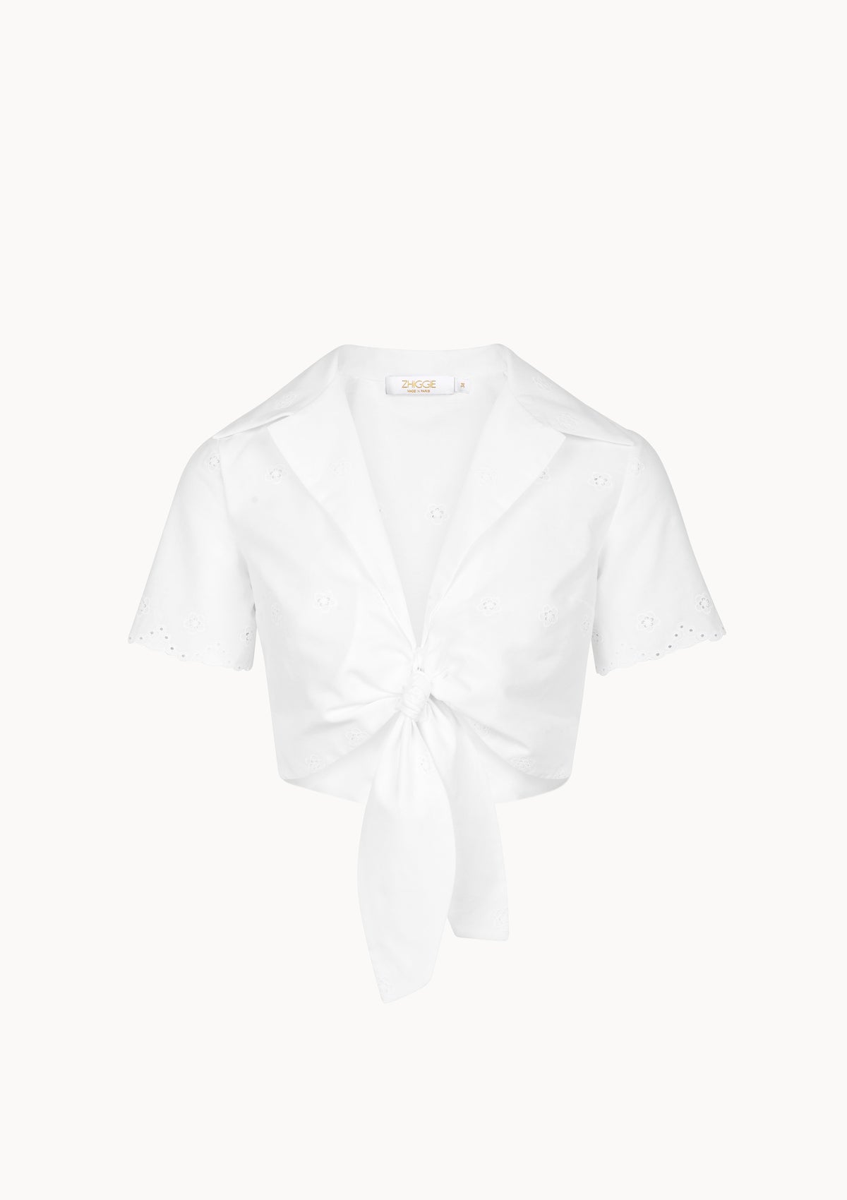 Top Dissi - Blanc - Marguerites