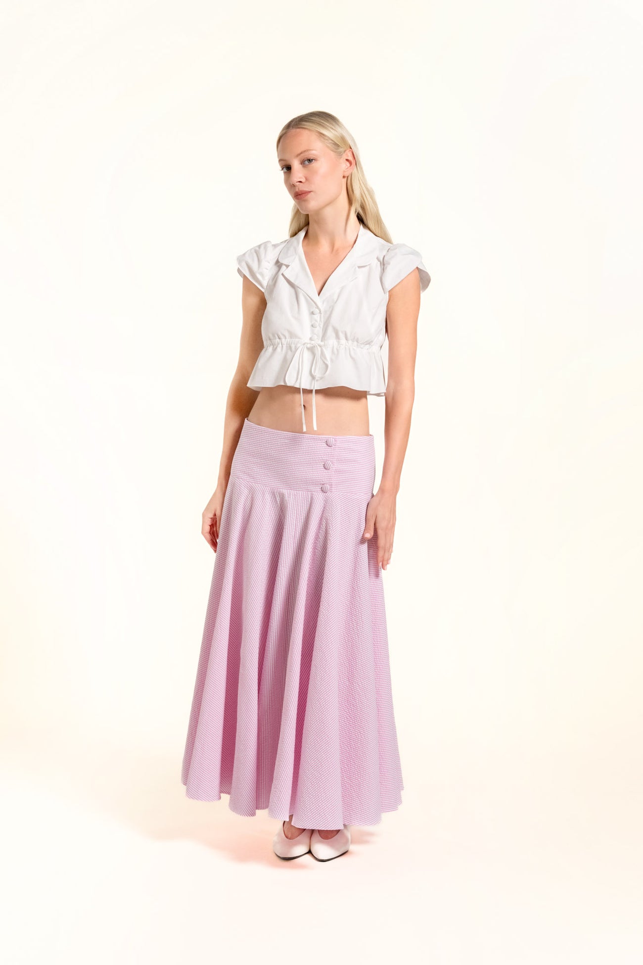 Dolly Skirt- Candyfloss - Candyfloss - Stripes
