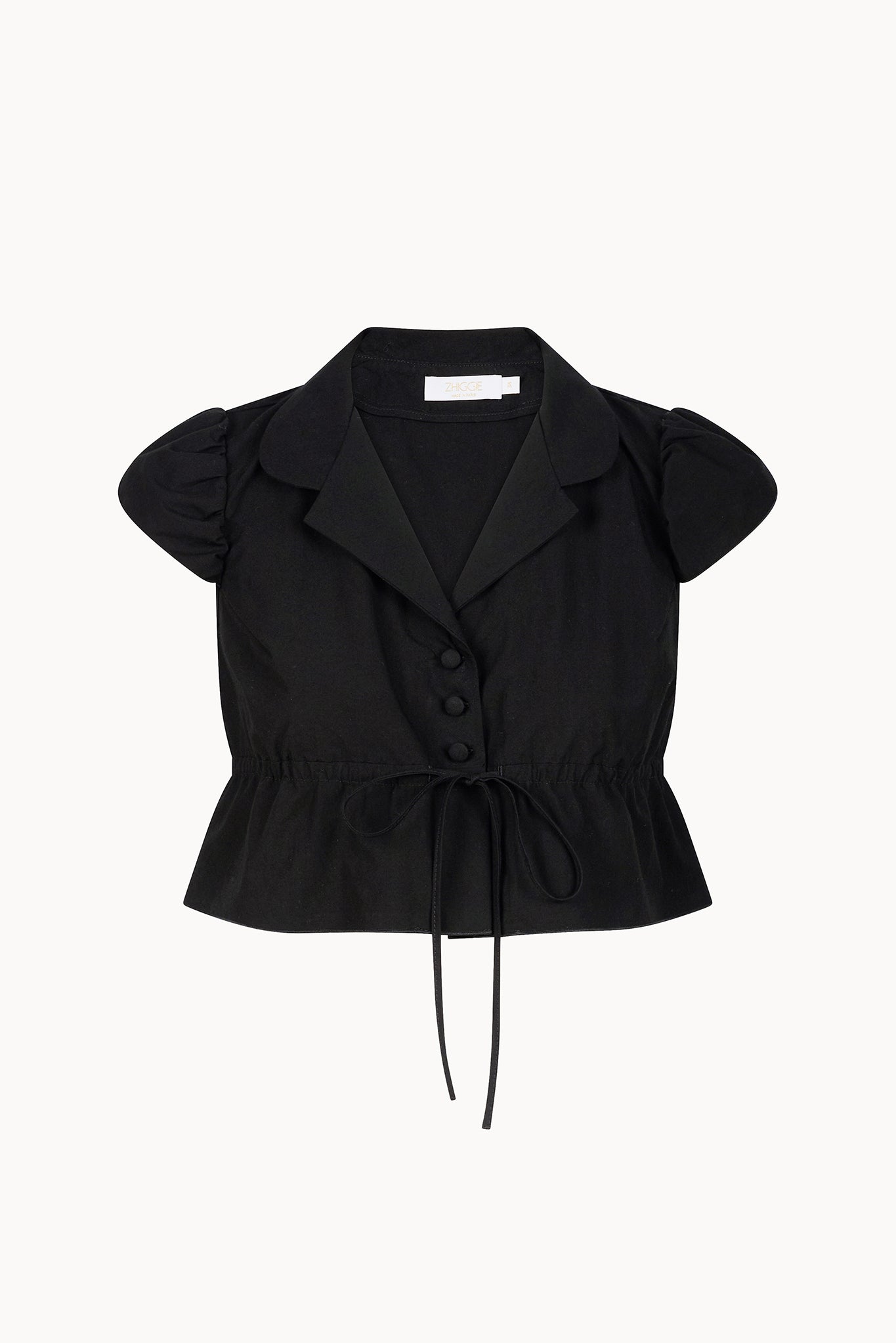 Dixy Top - Black - Solid