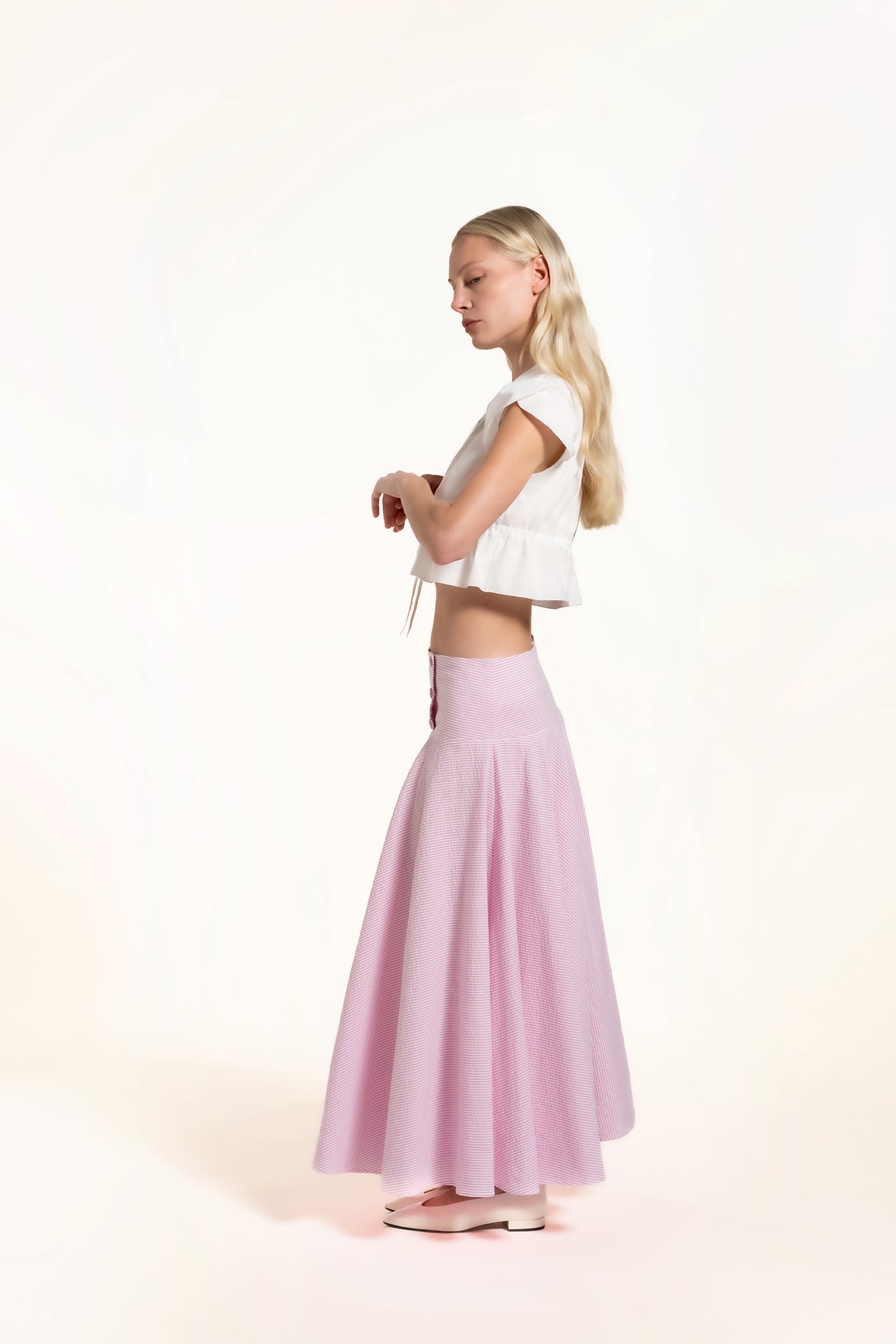 Dolly Skirt - Candyfloss - Stripes