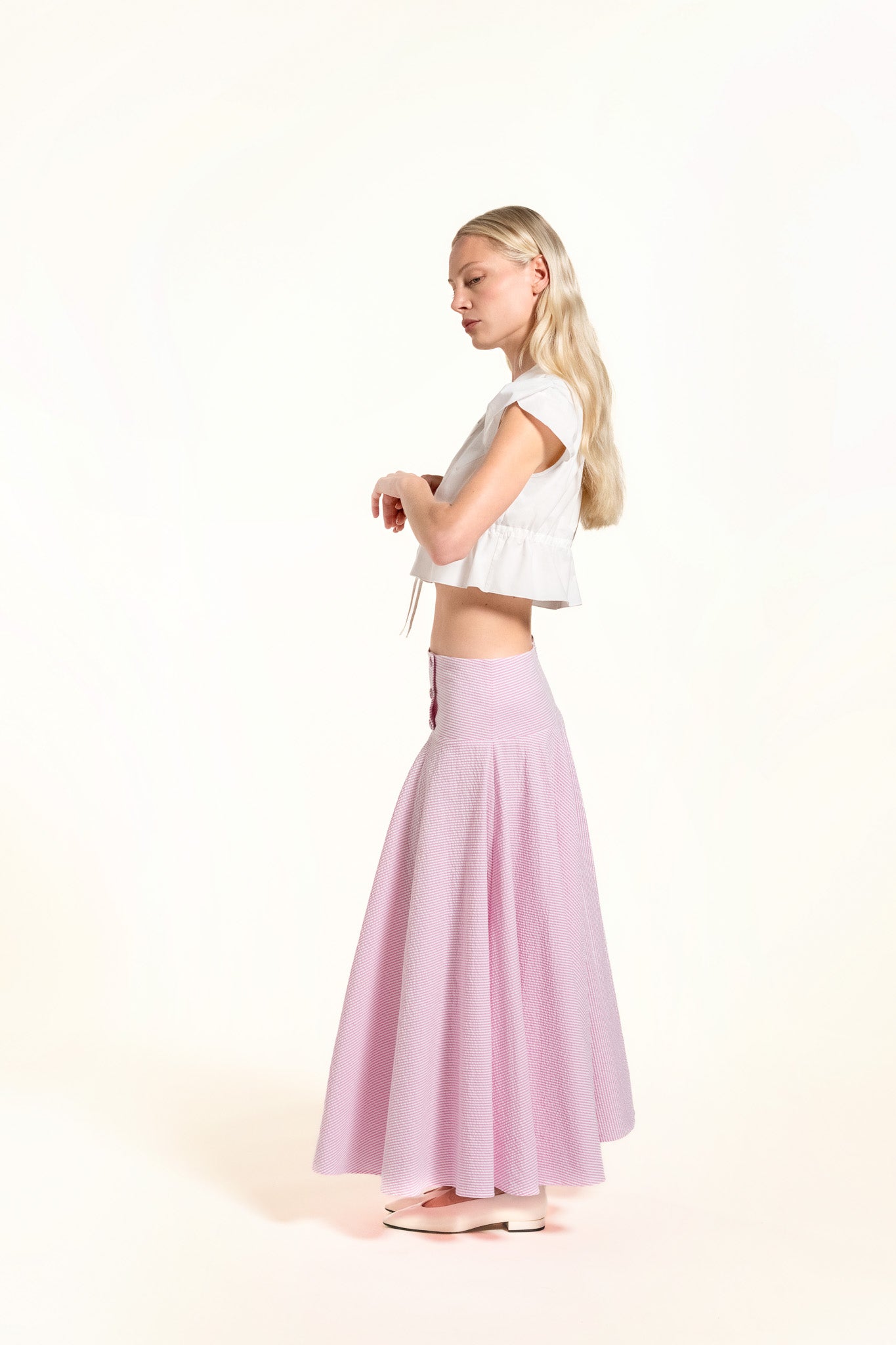 Dolly Skirt - Candyfloss - Stripes