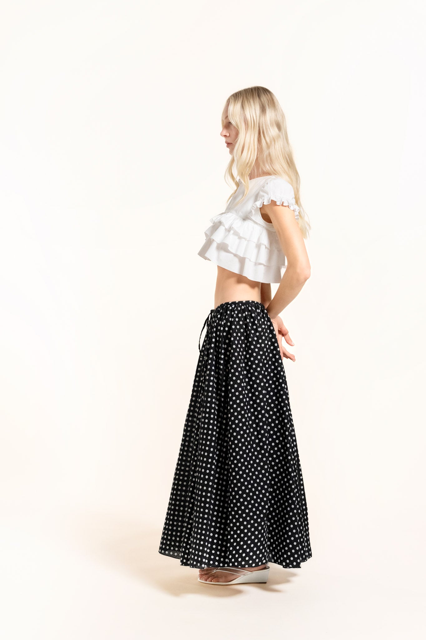 Devine Top - White - Solid