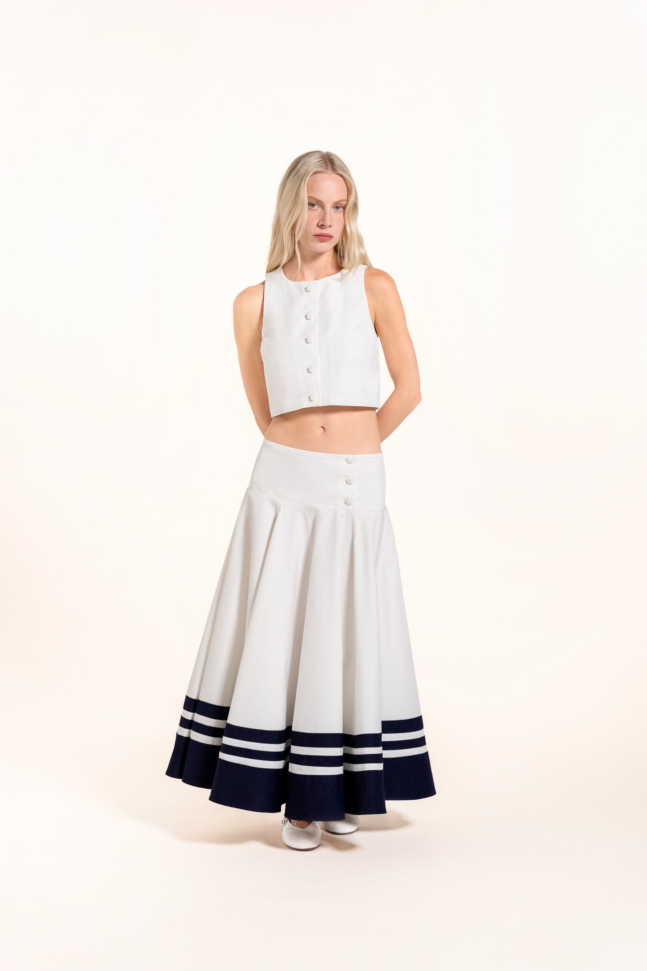 Dacha Top - White - Solid