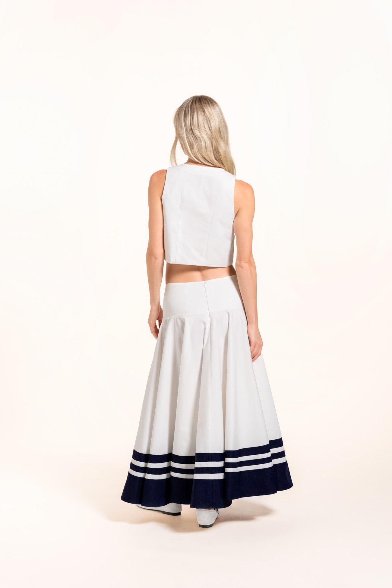 Désirée Skirt - White - Sailor