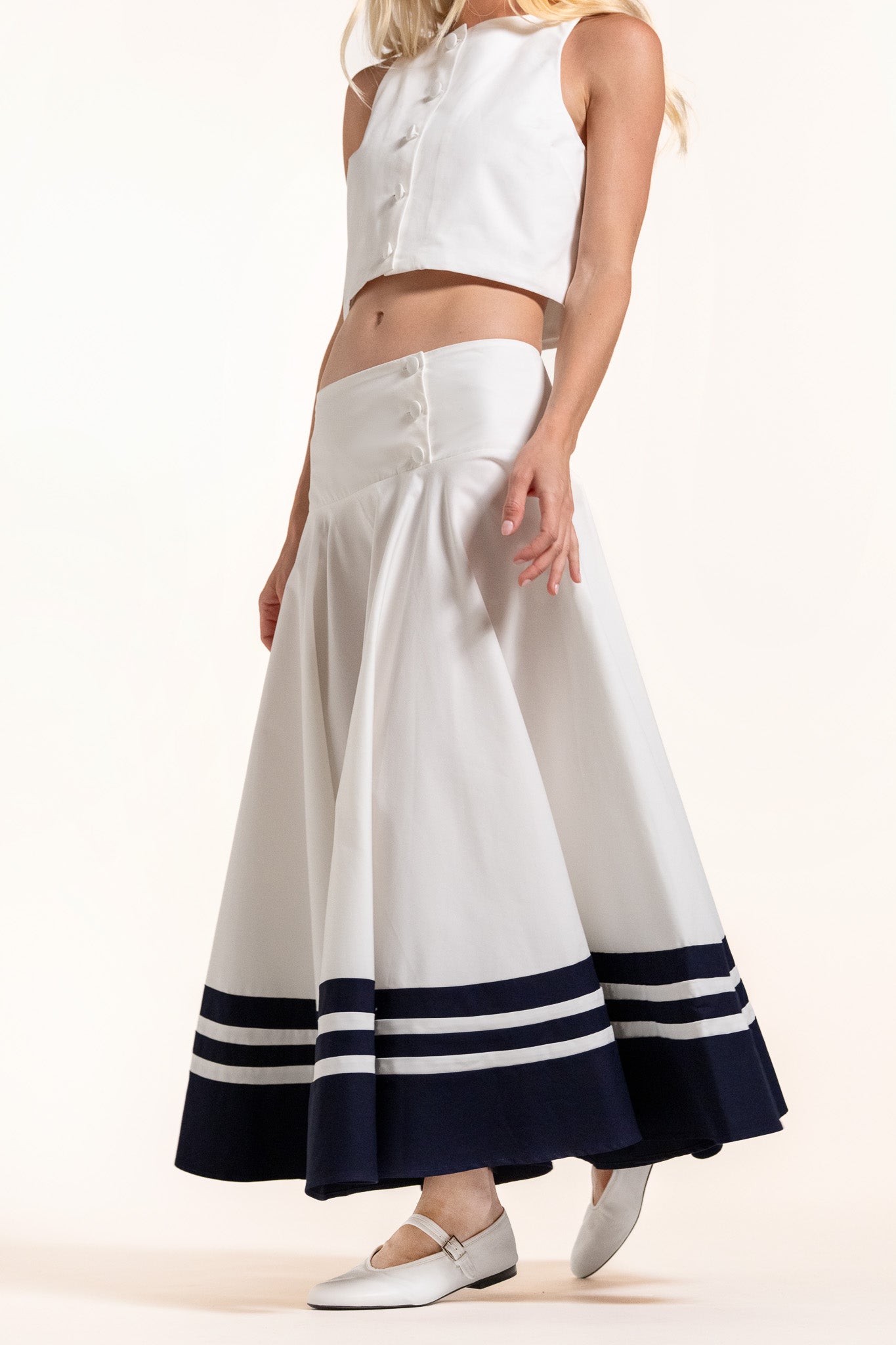 Dacha Top - White - Solid