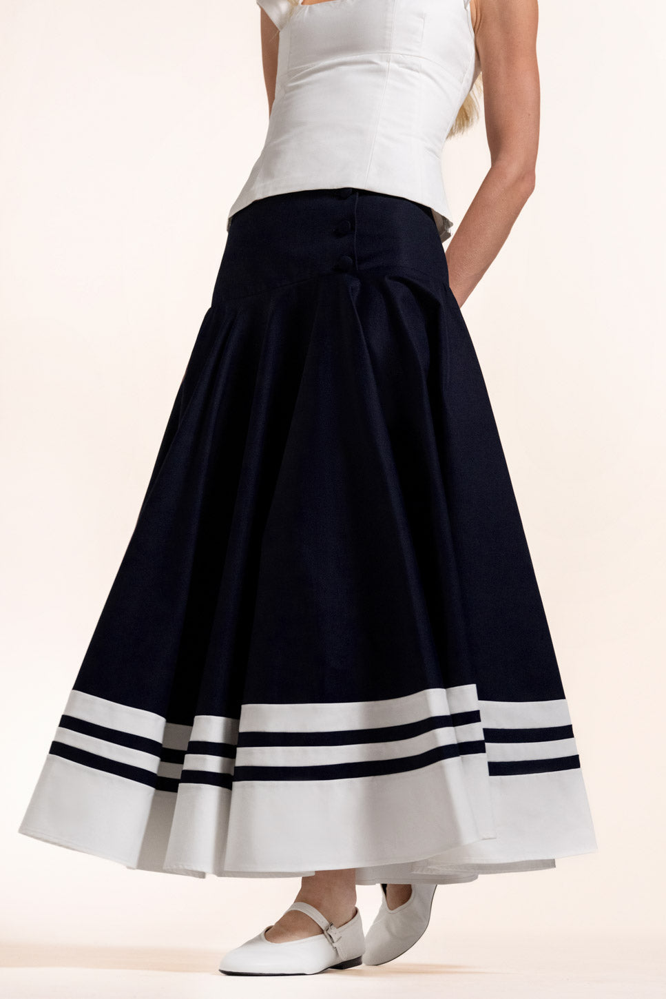 Désirée Skirt - Navy - Sailor