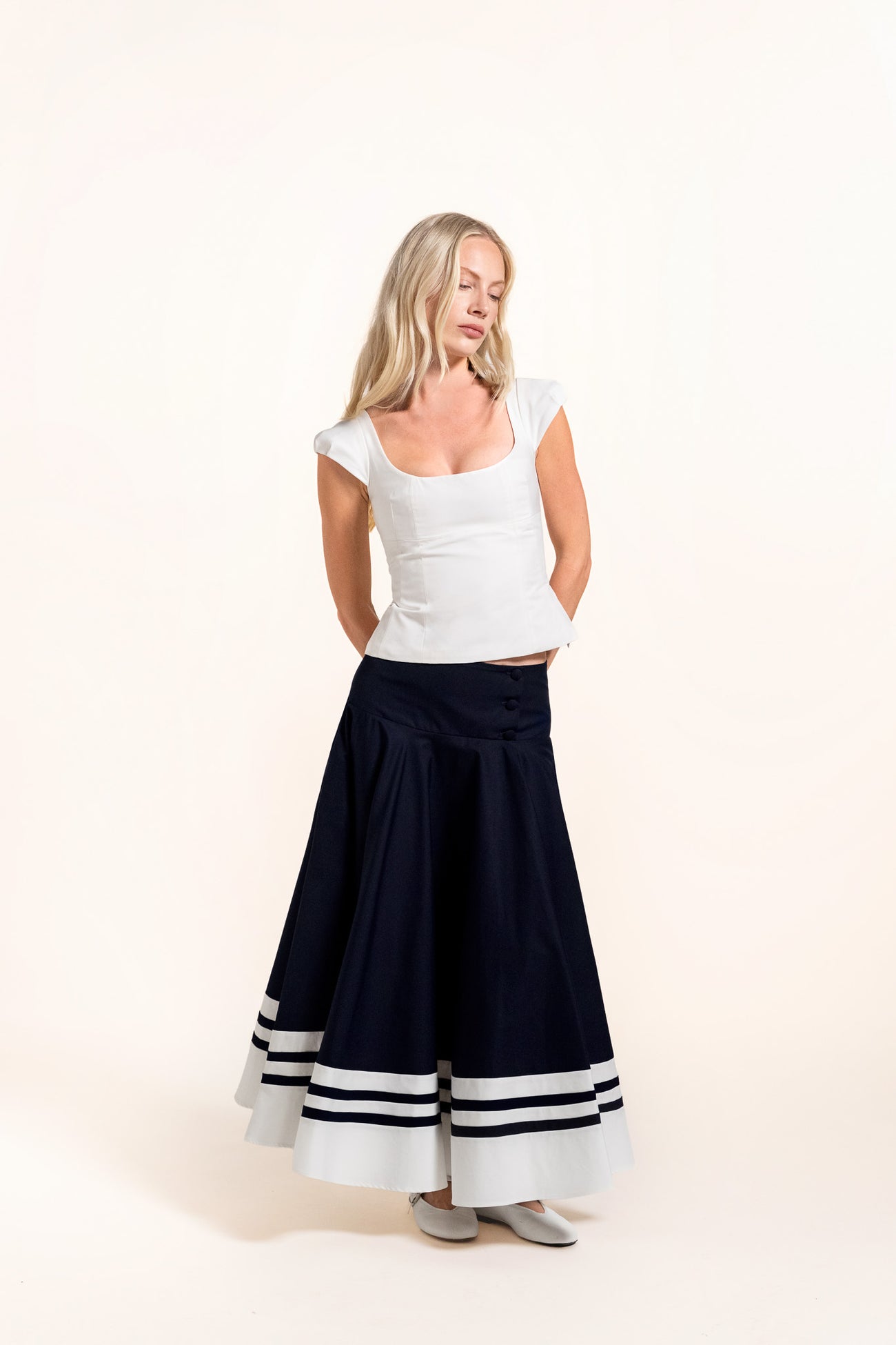 Désirée Skirt - Navy - Sailor