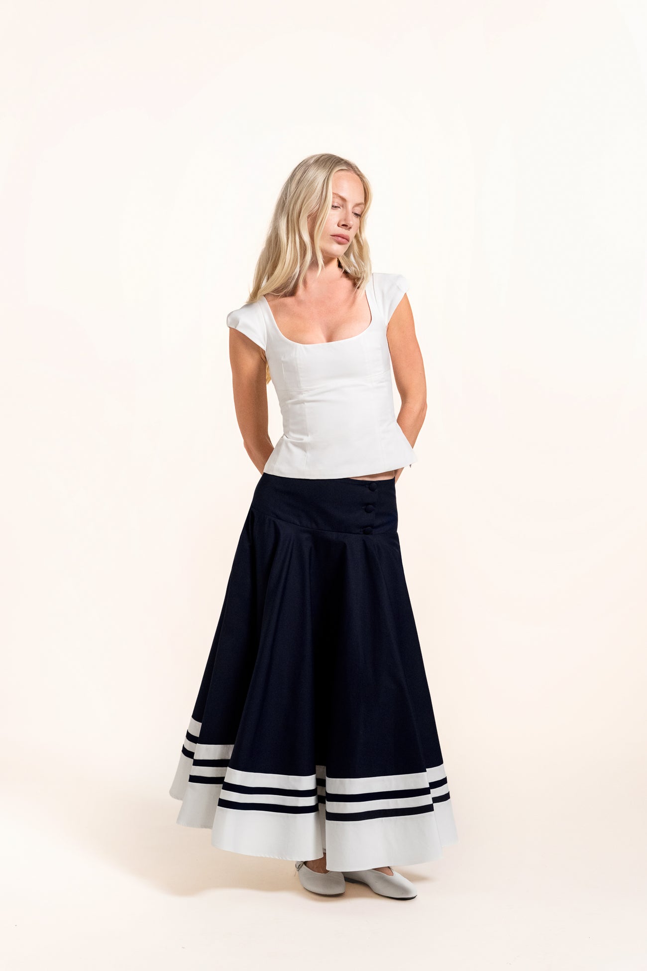 Désirée Skirt - Navy - Sailor