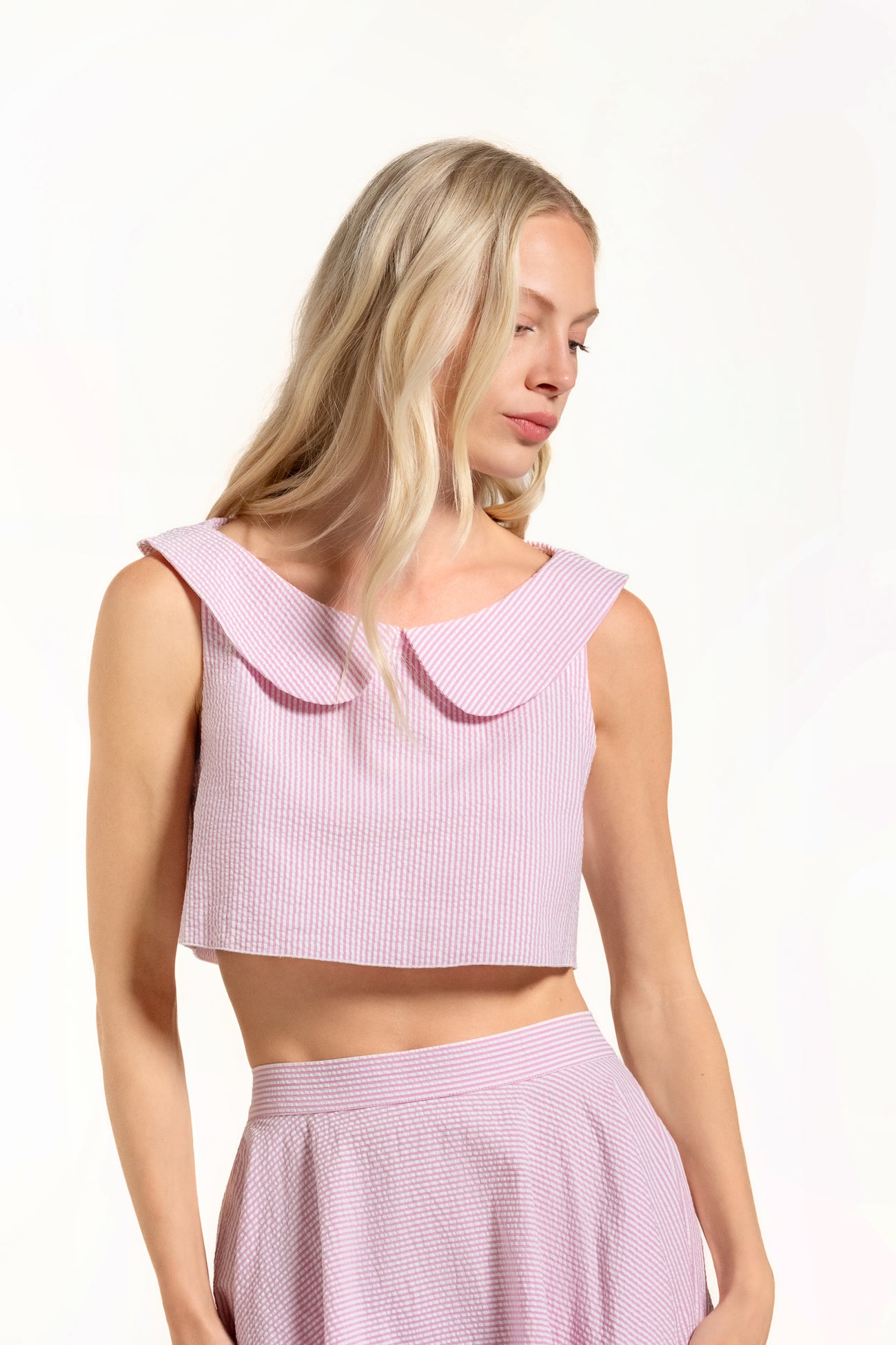 Gabriella Top - Candyfloss - Stripes