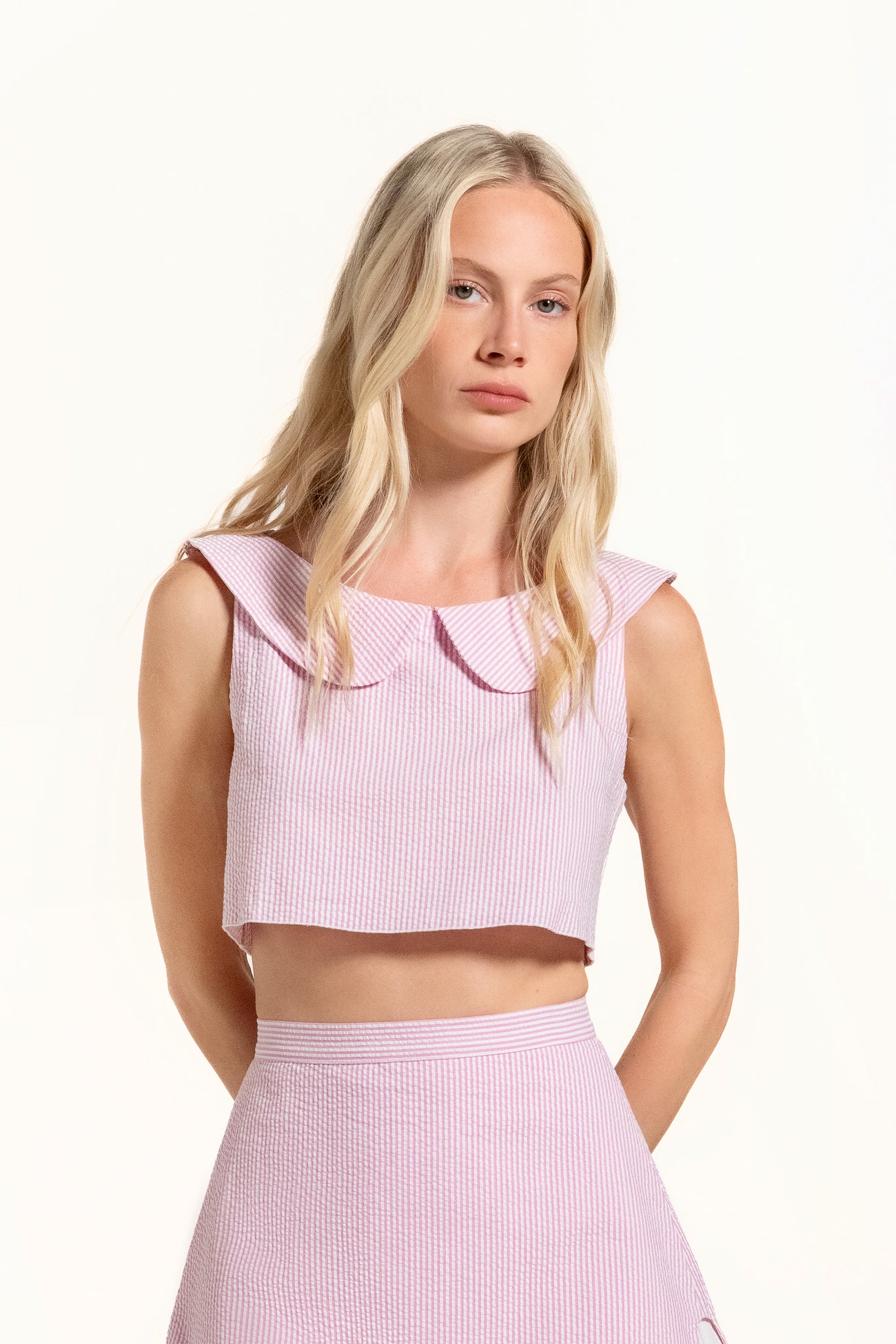 Gabriella Top - Candyfloss - Stripes