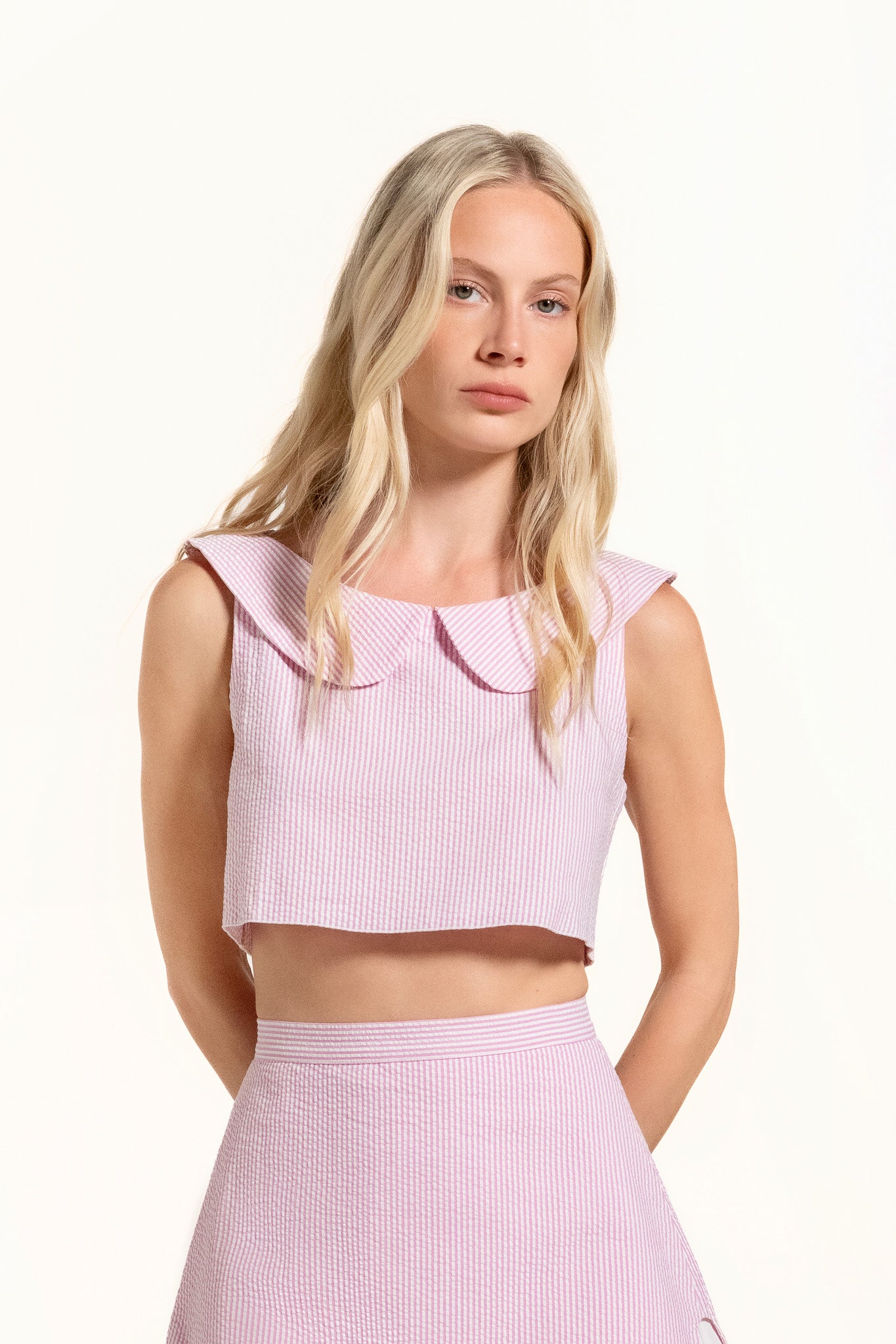Gabriella Top - Candyfloss - Stripes