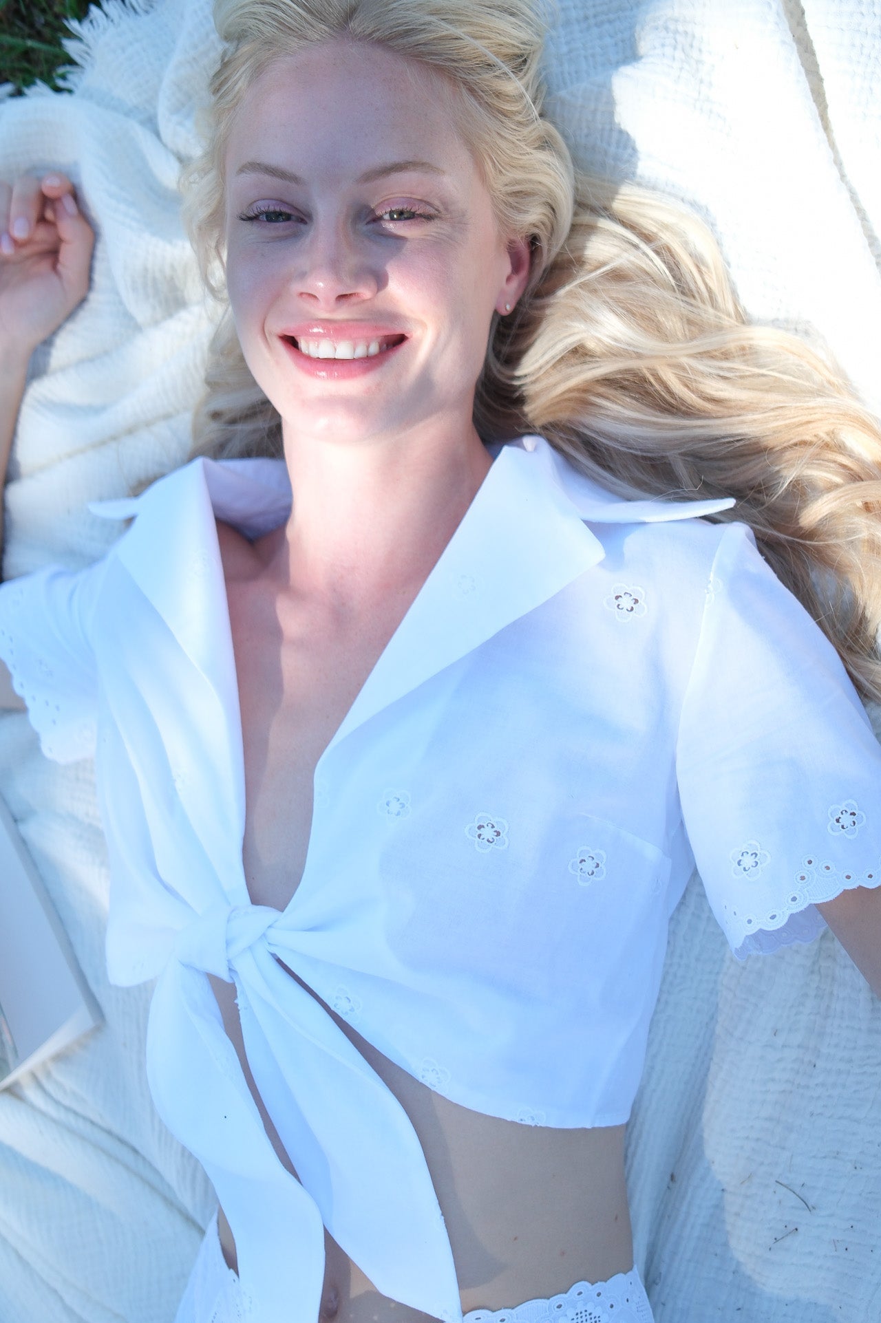Dissi Top - White - Daisy
