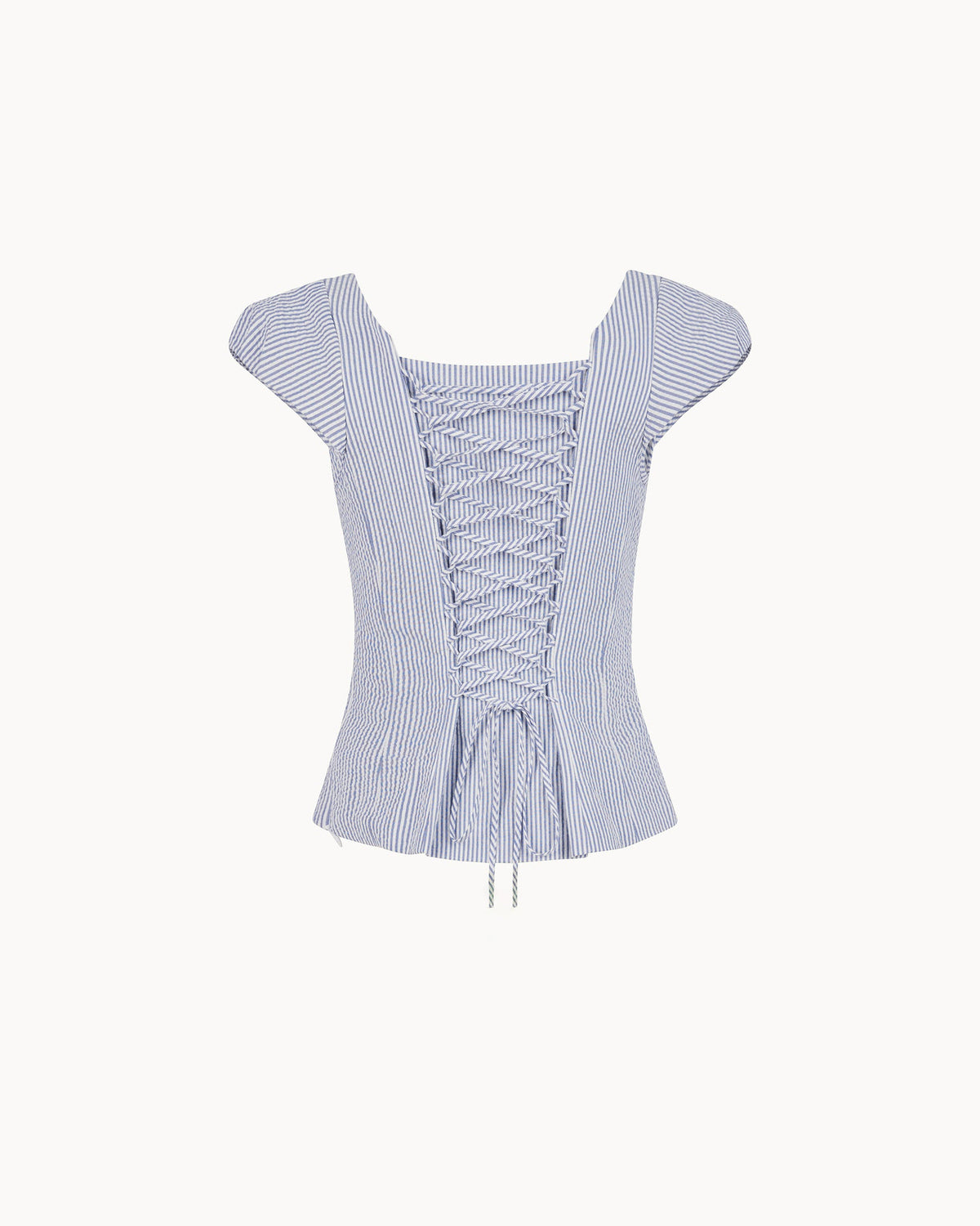 Zhiggie Dusana Top in ice stripes