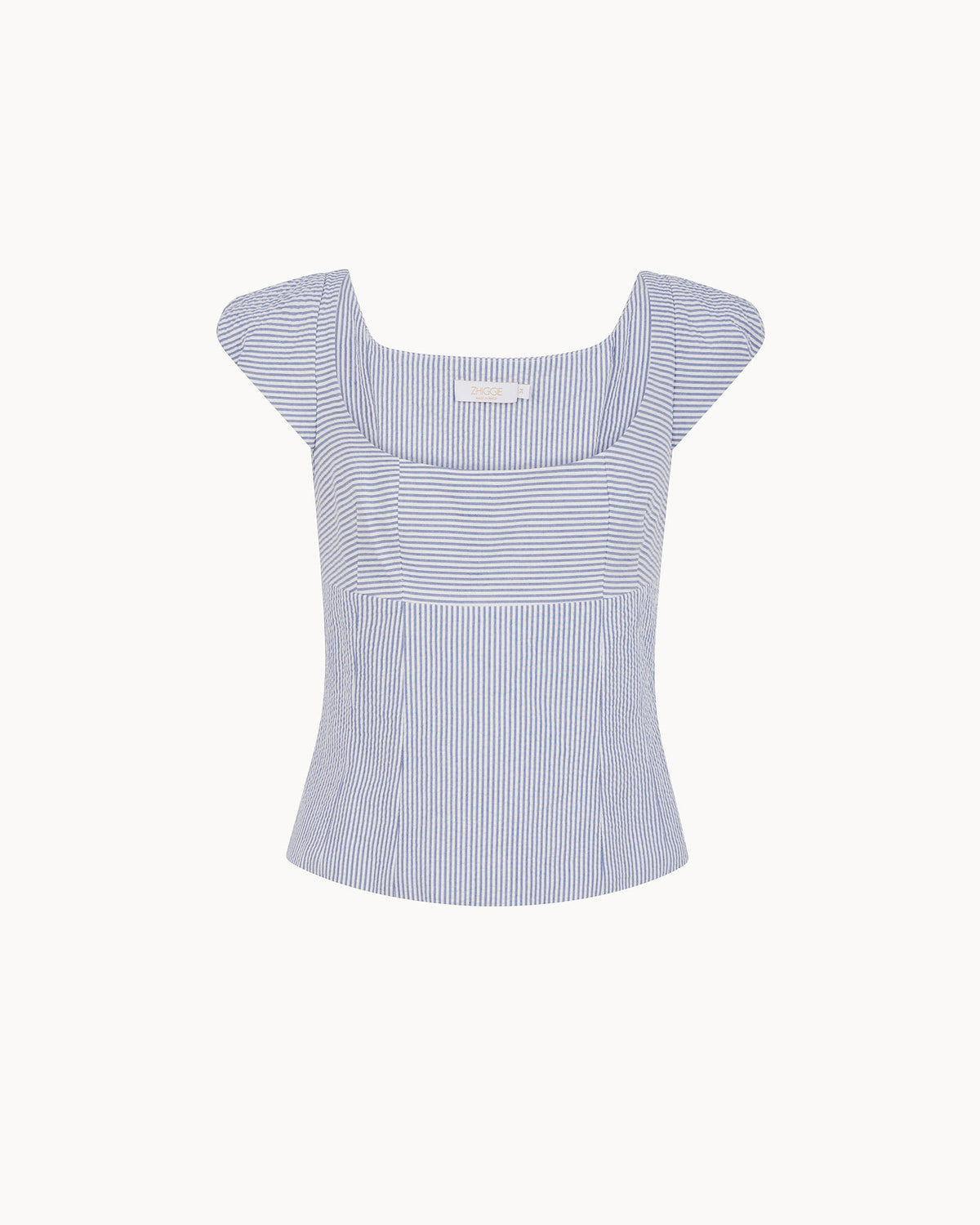 Zhiggie Dusana Top in ice stripes