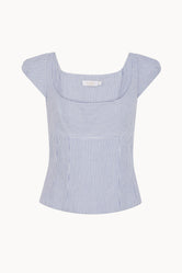Zhiggie Dusana Top in ice stripes
