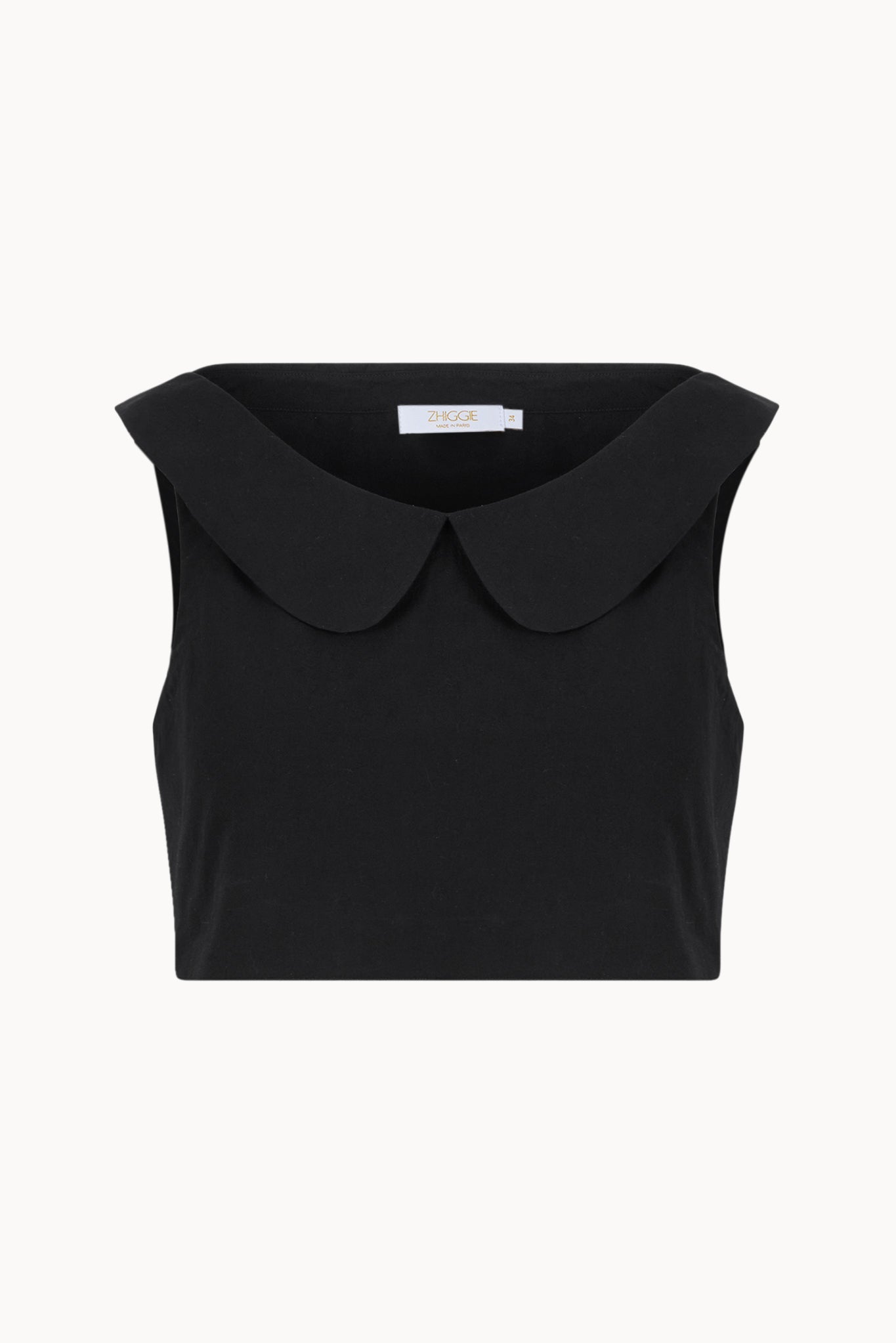 Gabriella Top - Black - Solid