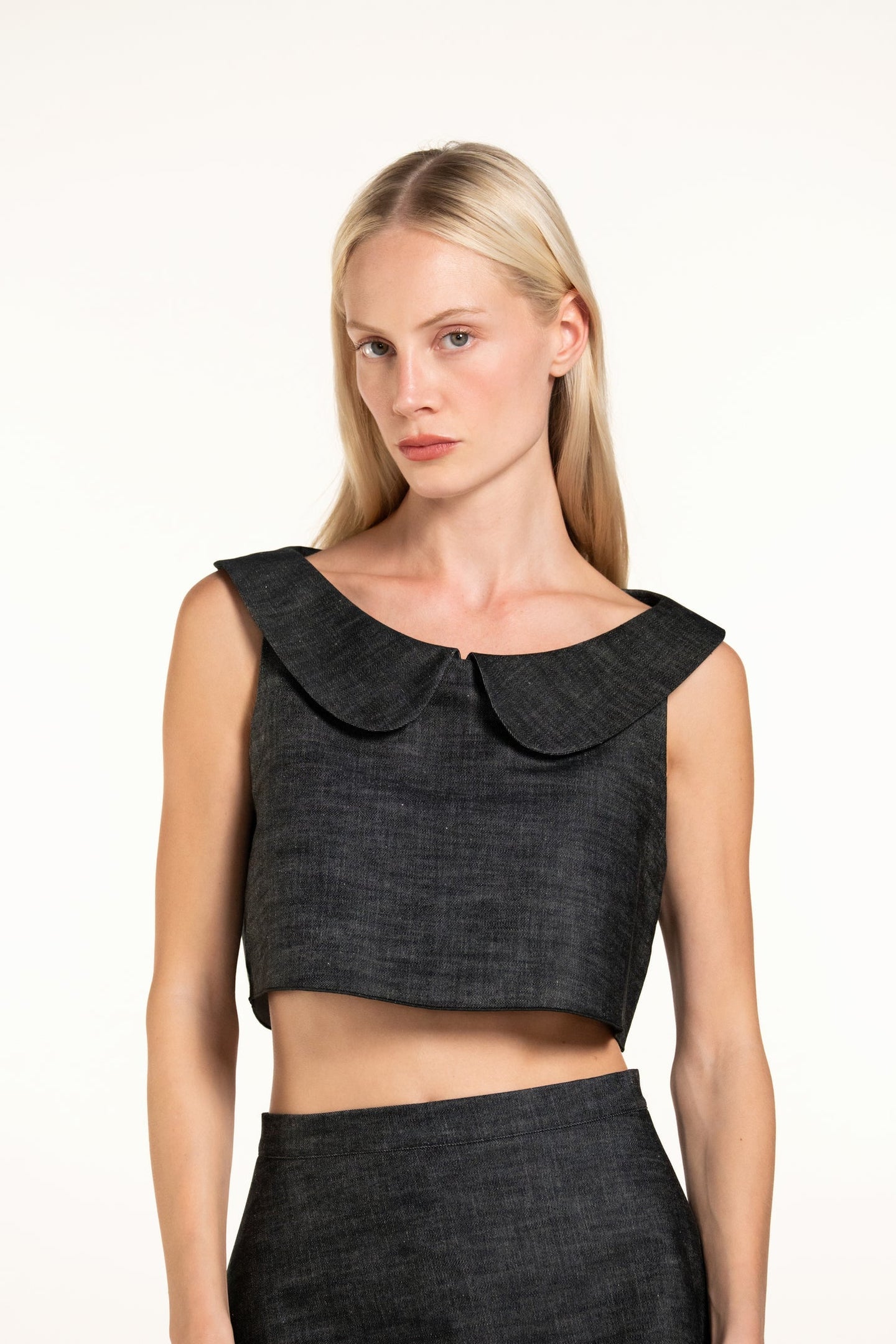 Gabriella Top - Pepper - Denim