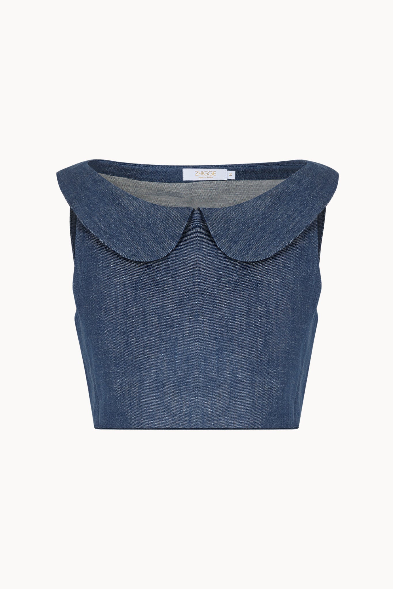 Gabriella Top - Indigo - Denim